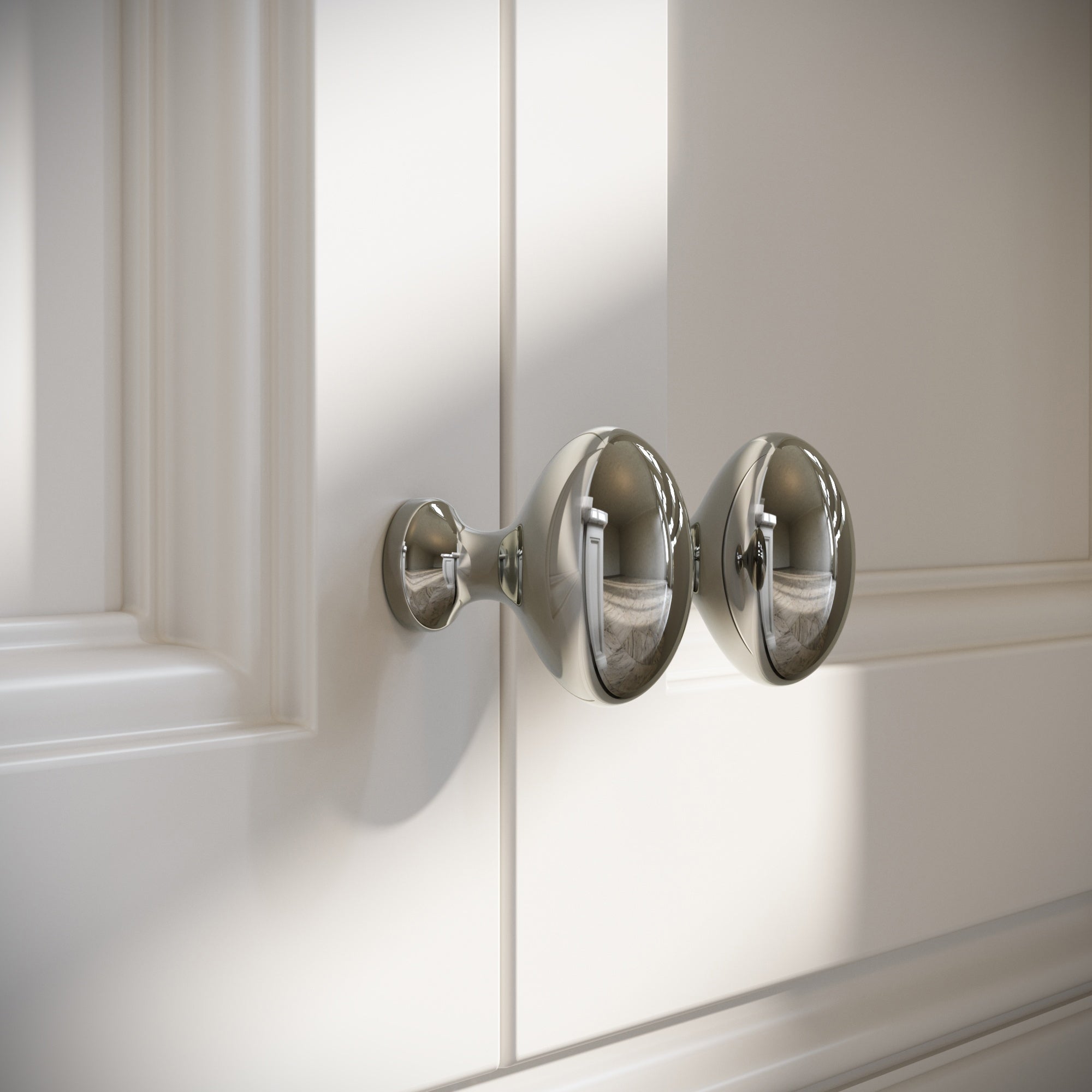 Cotswold Cabinet Knob | Polished Nickel Finish 2
