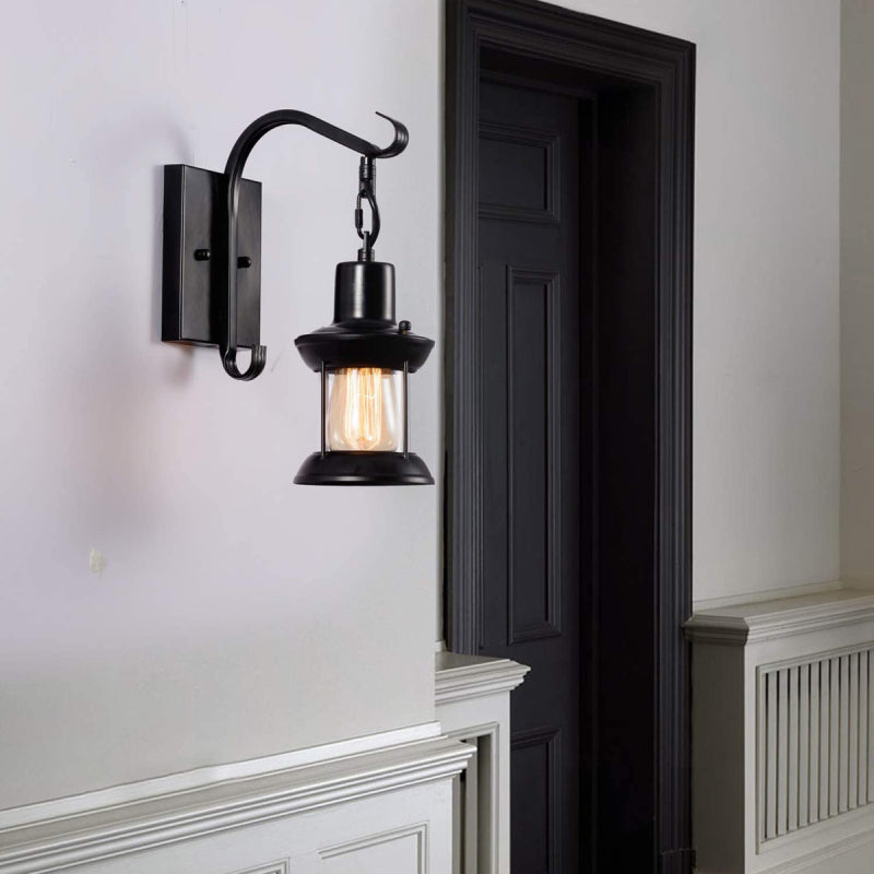 Etra Wall Sconce | Industrial Retro Metal Design, Hardwired Indoor Lighting 7