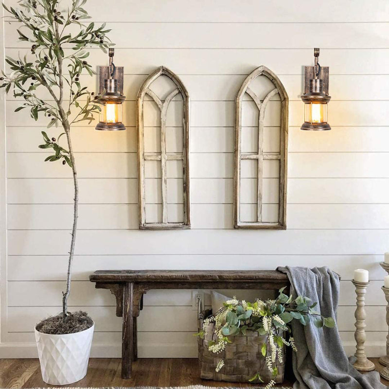 Etra Wall Sconce | Industrial Retro Metal Design, Hardwired Indoor Lighting 8