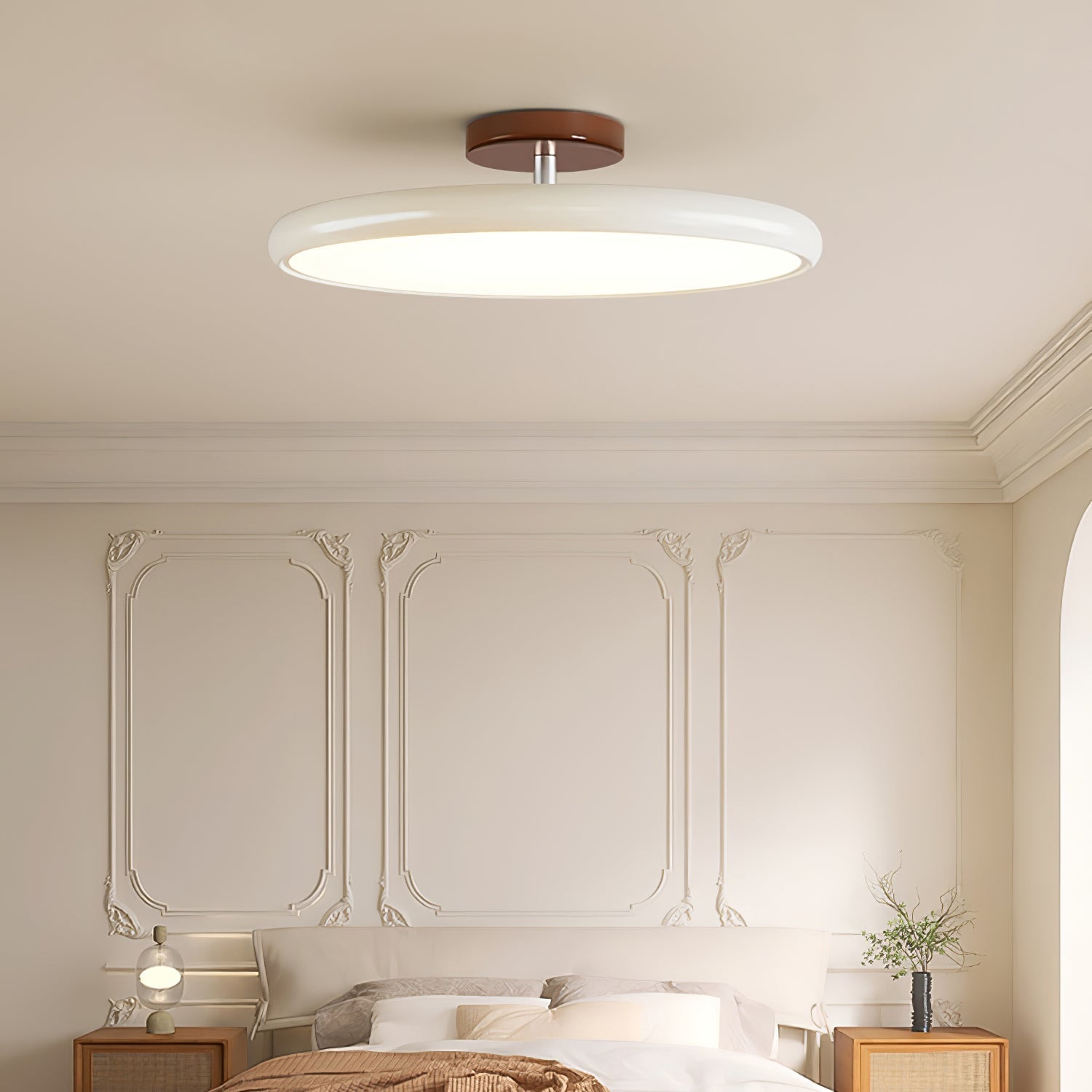 Fyne Flush Mount Ceiling Light | Adjustable, Modern Design, Metal and Acrylic 11