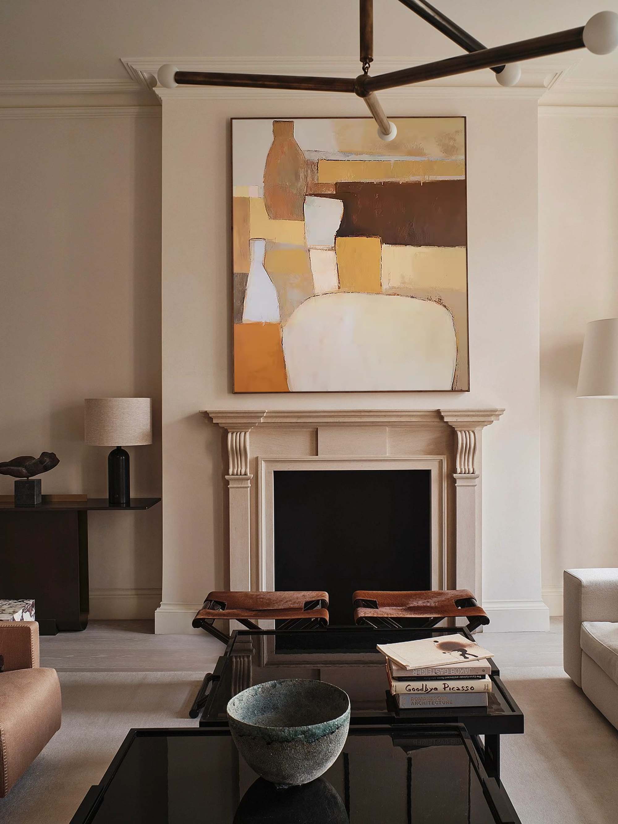 Gemo Canvas Art | Handcrafted Geometric Abstract Wall Decor 2