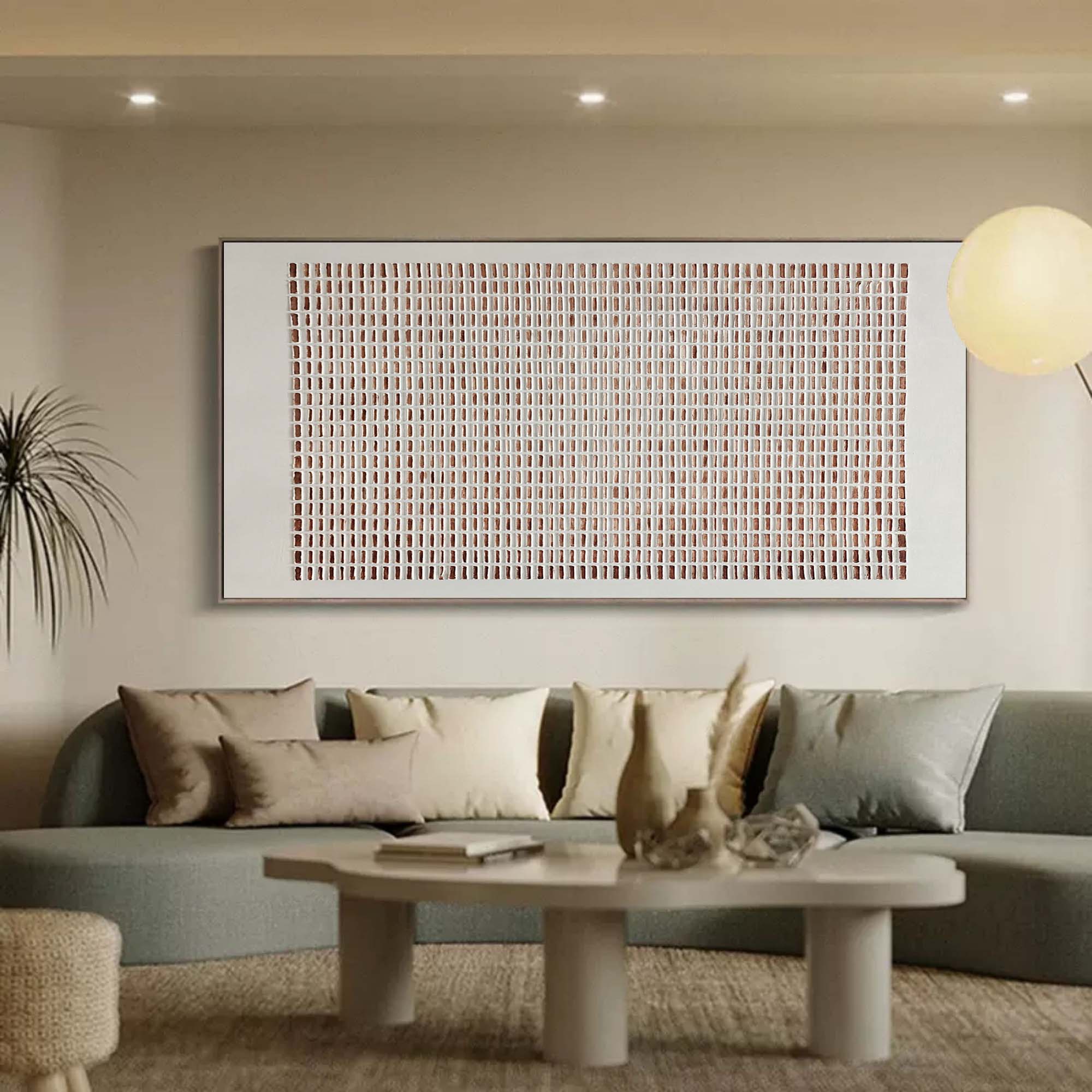 Lizi Wabi-Sabi Canvas Art | Hand-Painted Abstract Minimalism, High-Quality Linen 0