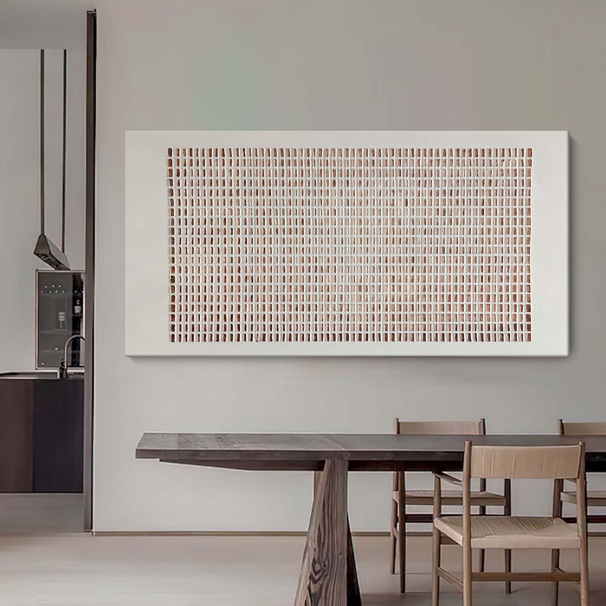 Lizi Wabi-Sabi Canvas Art | Hand-Painted Abstract Minimalism, High-Quality Linen 4