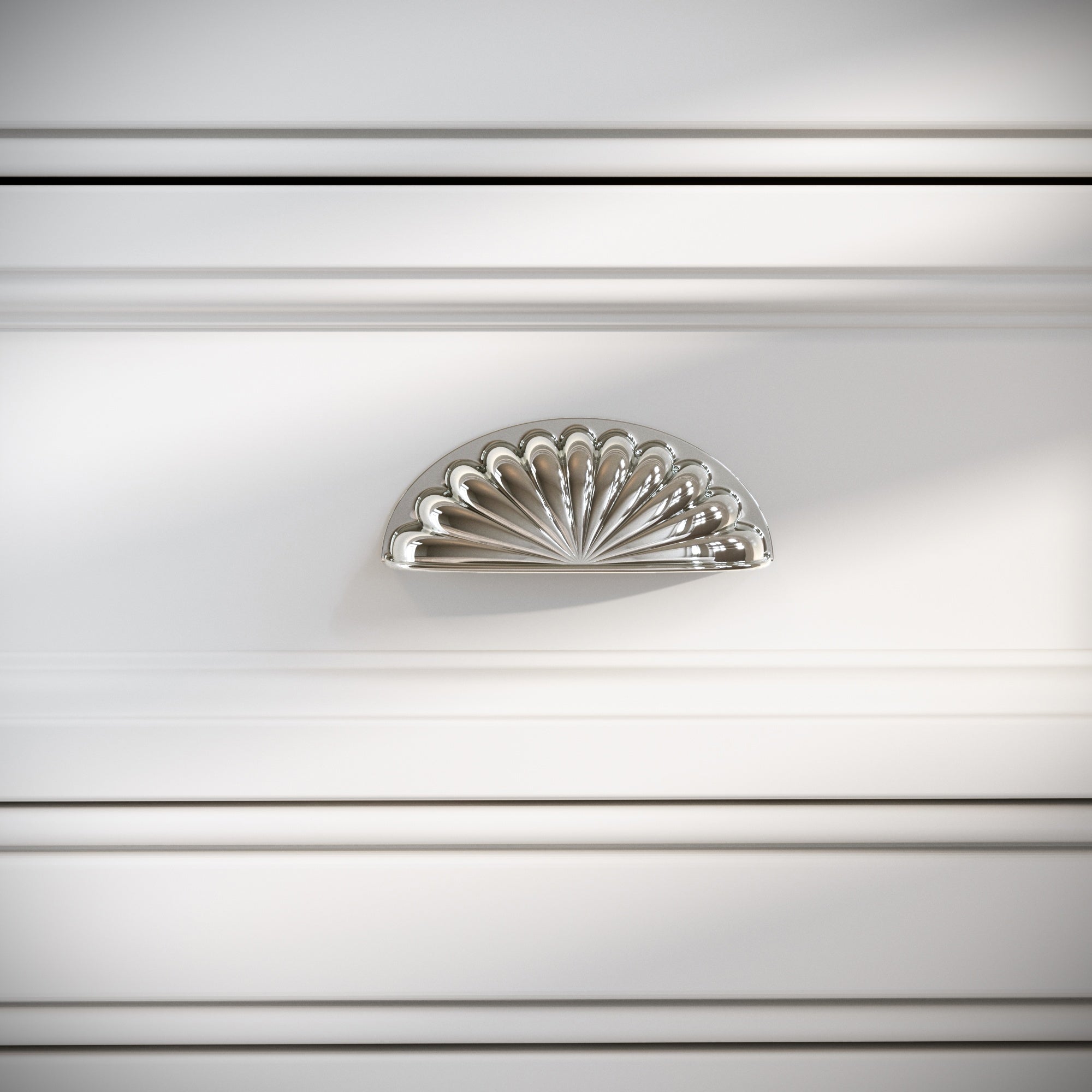 Luxe Cup Handle - Polished Nickel