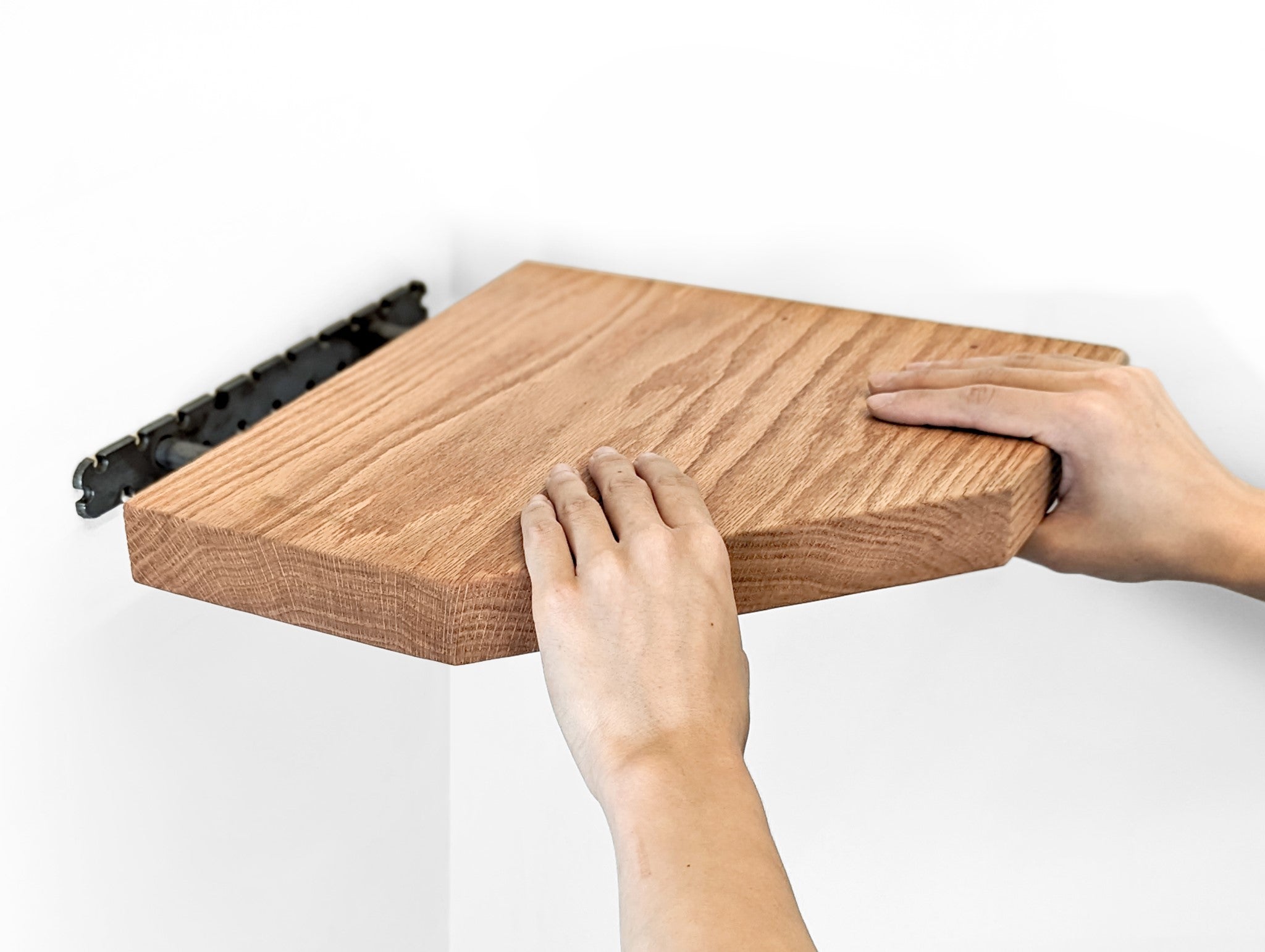 Maho Floating Shelf | Handcrafted Mahogany, Minimalist Design 5