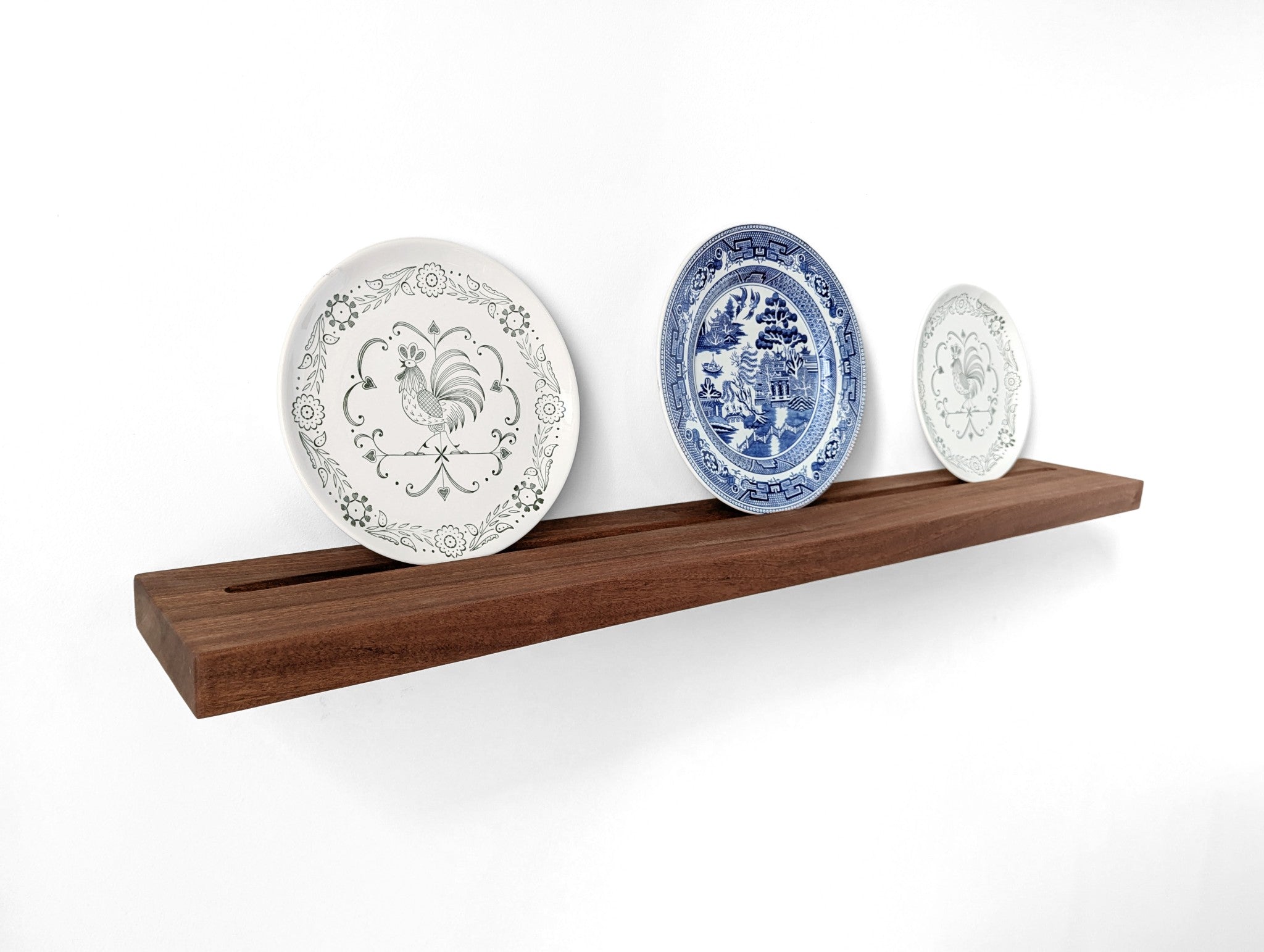 Mara Display Shelf | Solid Mahogany, Space-Saving Design 1