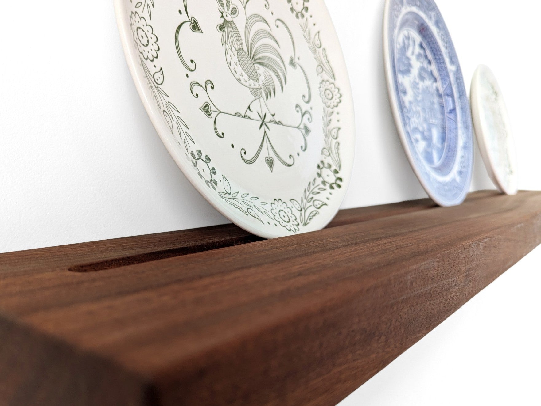 Mara Display Shelf | Solid Mahogany, Space-Saving Design 2