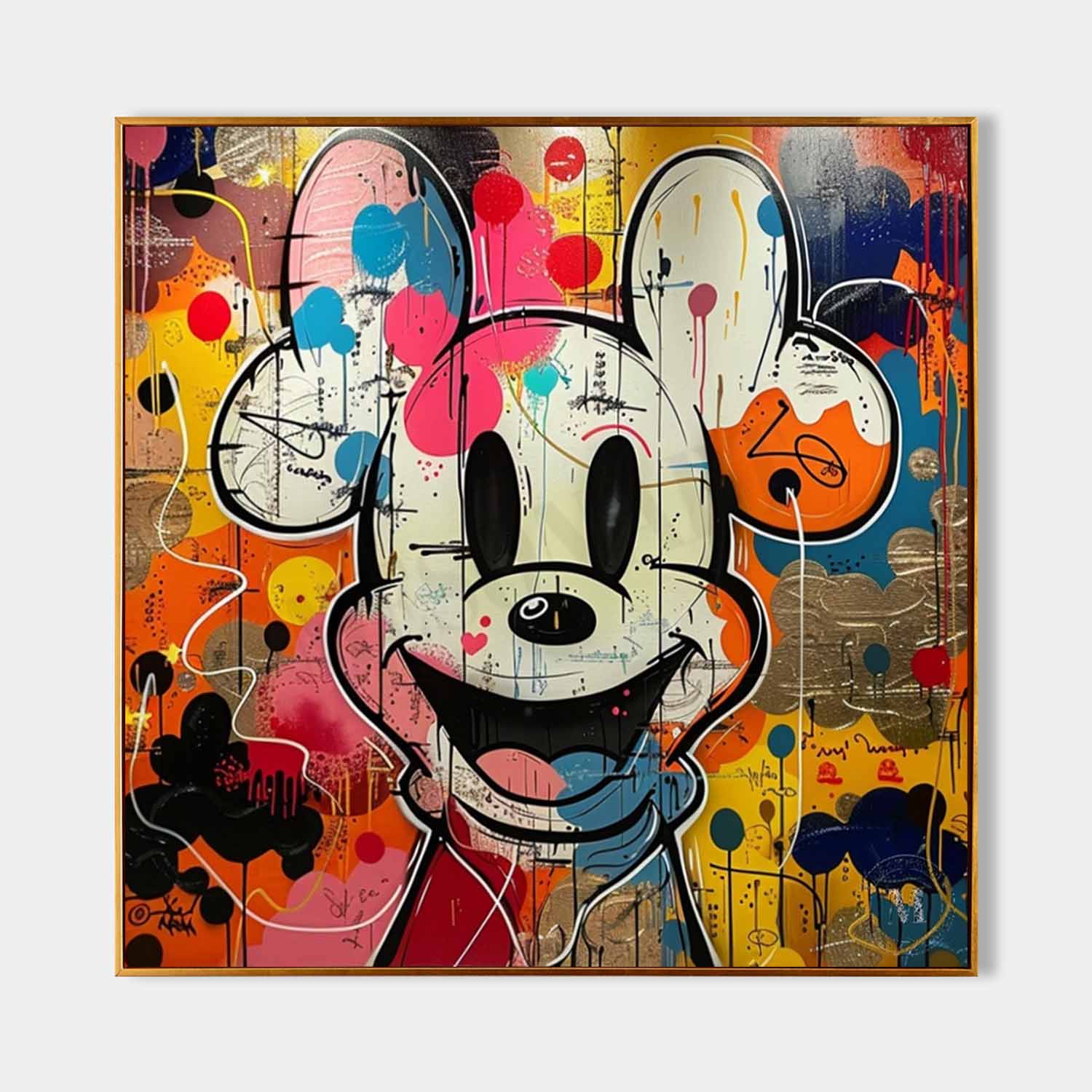 Milo Canvas Prints | Hand-Painted Pop Art Graffiti 1