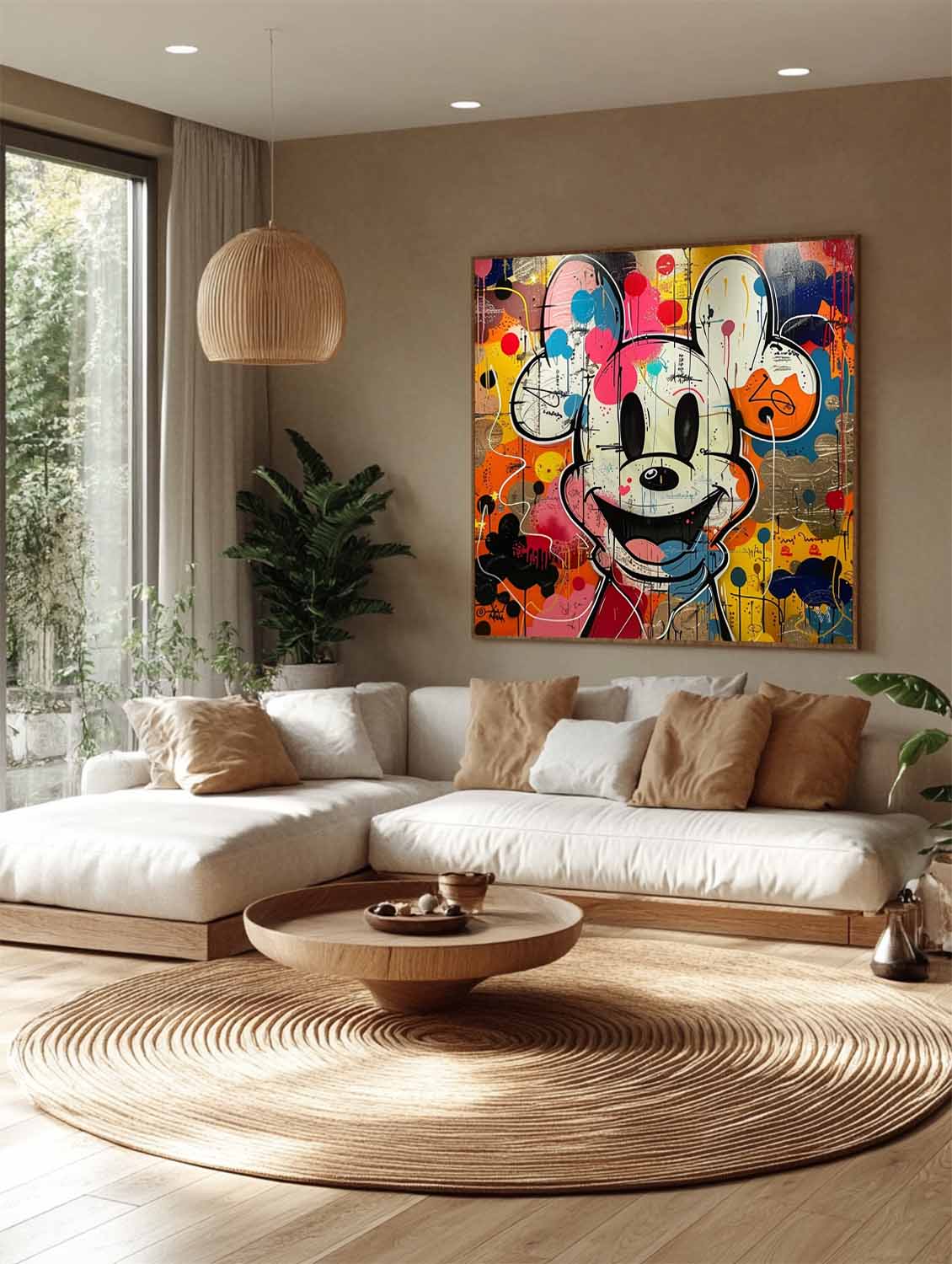Milo Canvas Prints | Hand-Painted Pop Art Graffiti 3