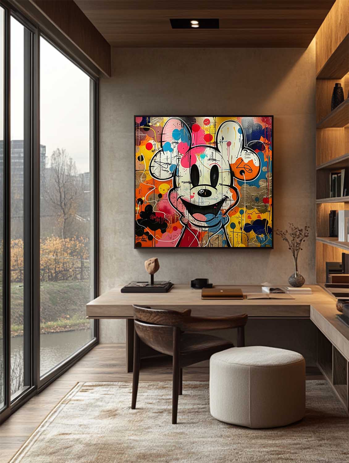 Milo Canvas Prints | Hand-Painted Pop Art Graffiti 4