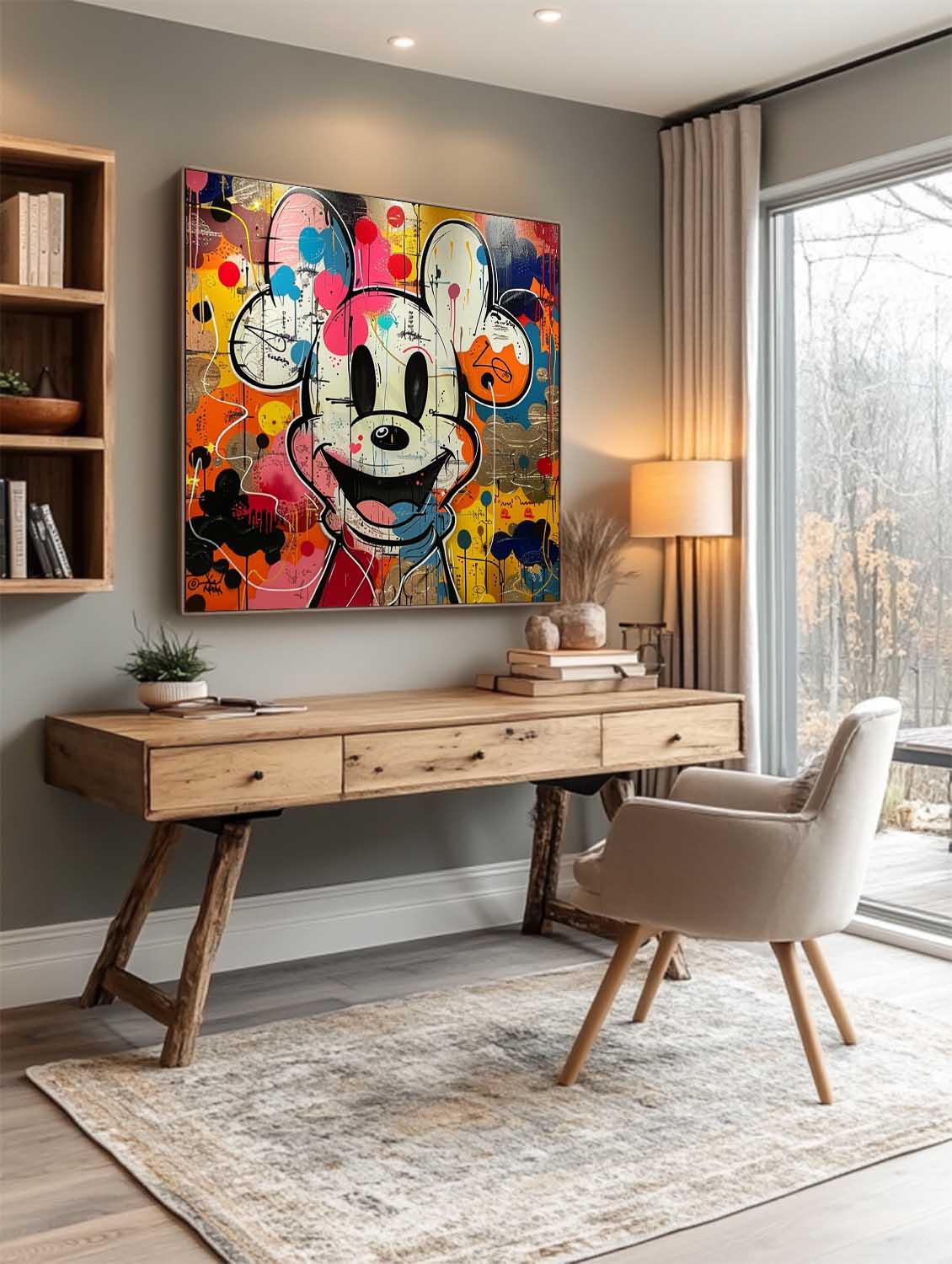 Milo Canvas Prints | Hand-Painted Pop Art Graffiti 5