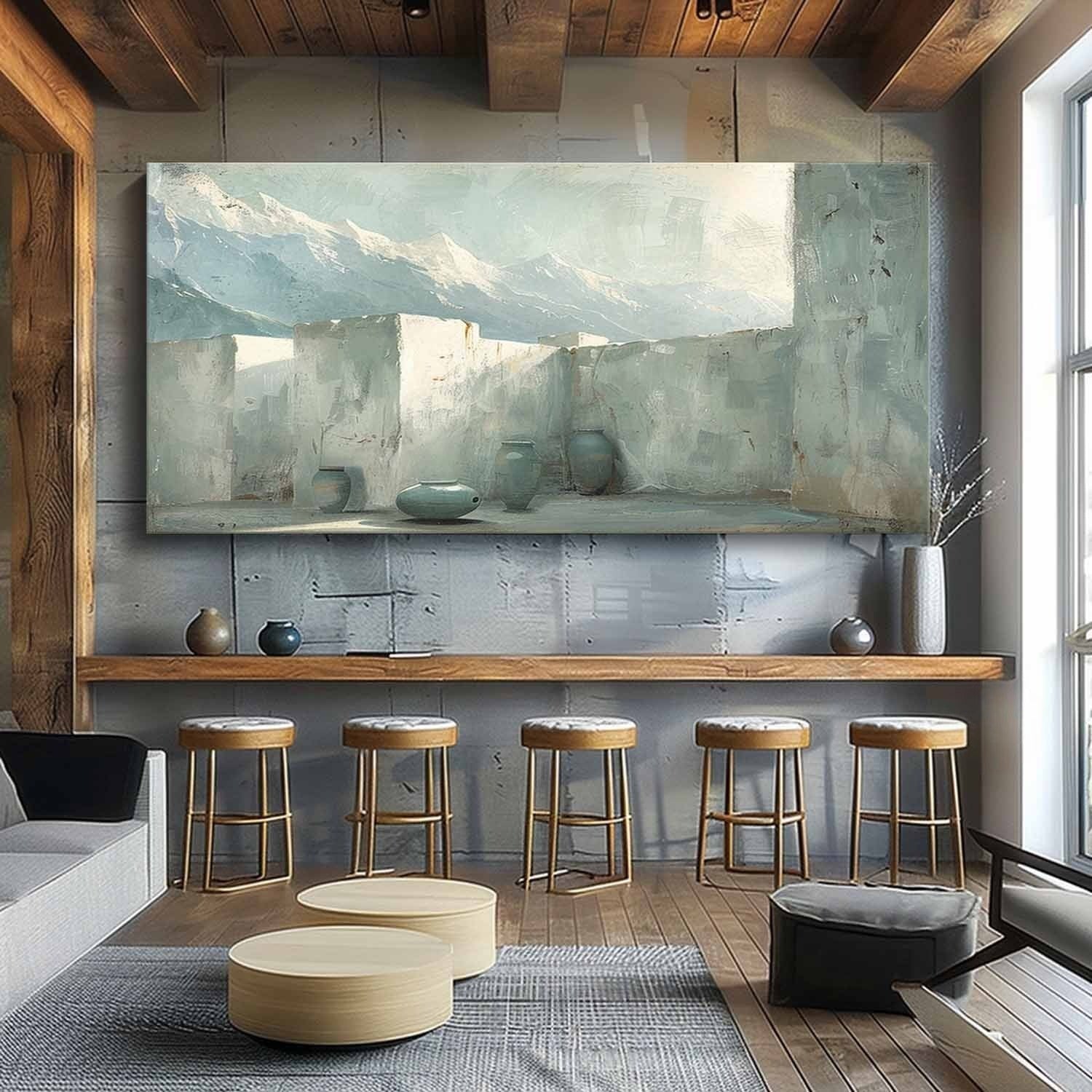 Mira Mountain Art | Hand-Painted Ceramic Vessels, Customizable Sizes and Colors 0