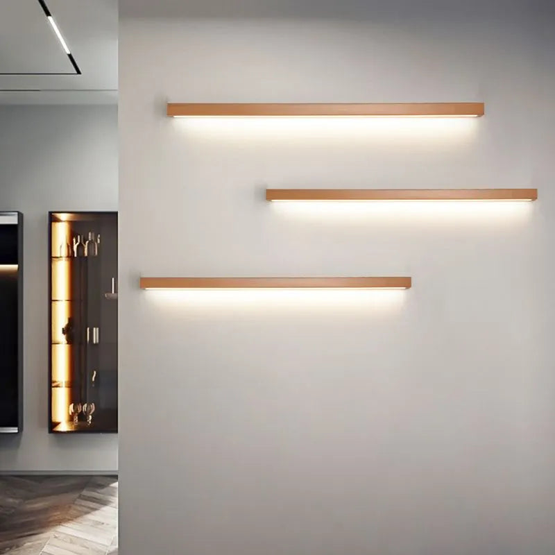 Muto Wall Lamp | Wooden Design, Modern Acrylic Sconce Lighting 7