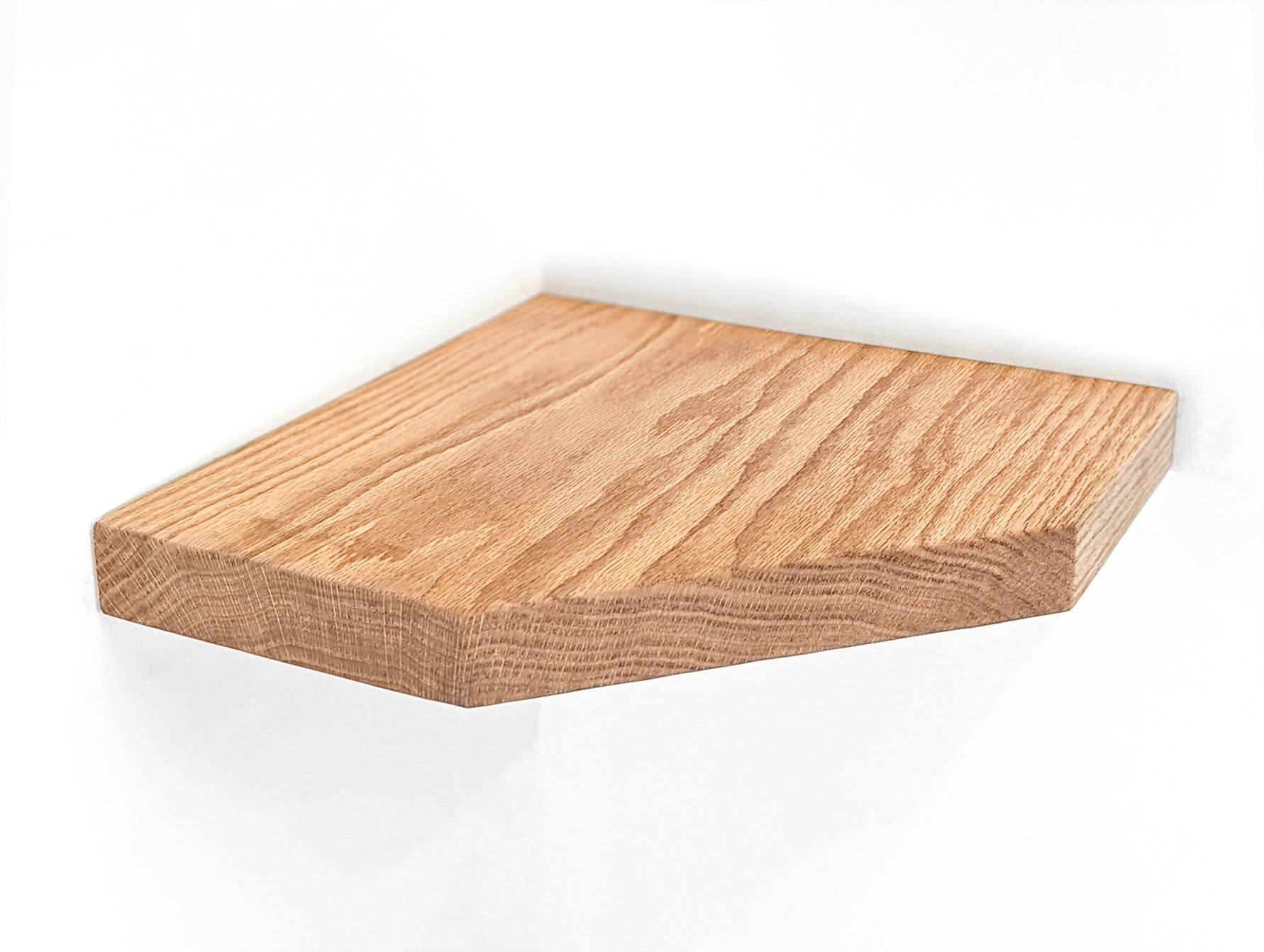 Nook Corner Shelf | Solid Oak, Minimalist Design 3