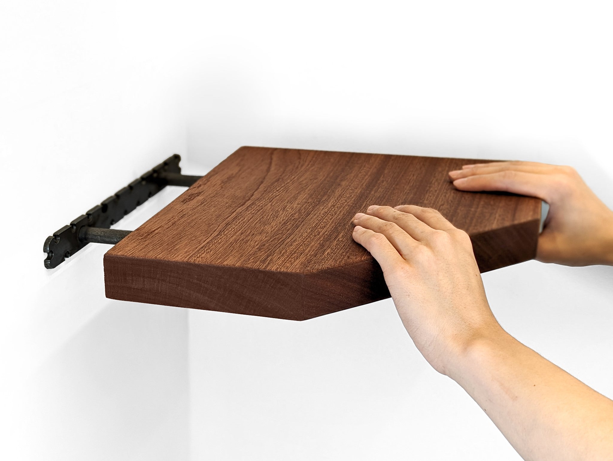 Nook Corner Shelf | Solid Oak, Minimalist Design 5