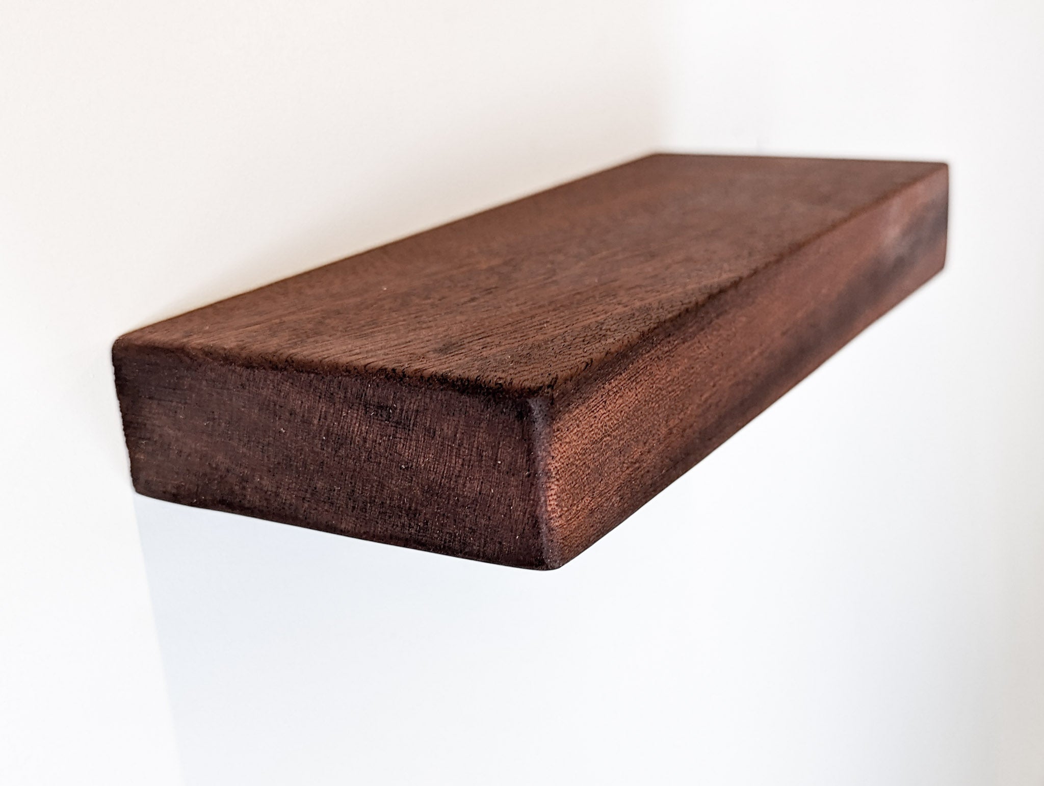Nook Oak Shelf | Custom Thick Floating Design 4