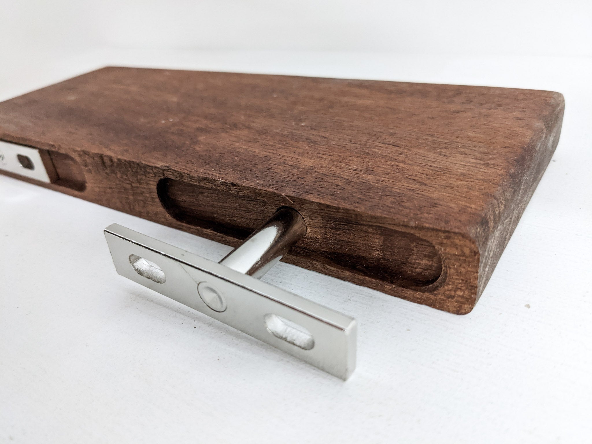 Nook Oak Shelf | Custom Thick Floating Design 7