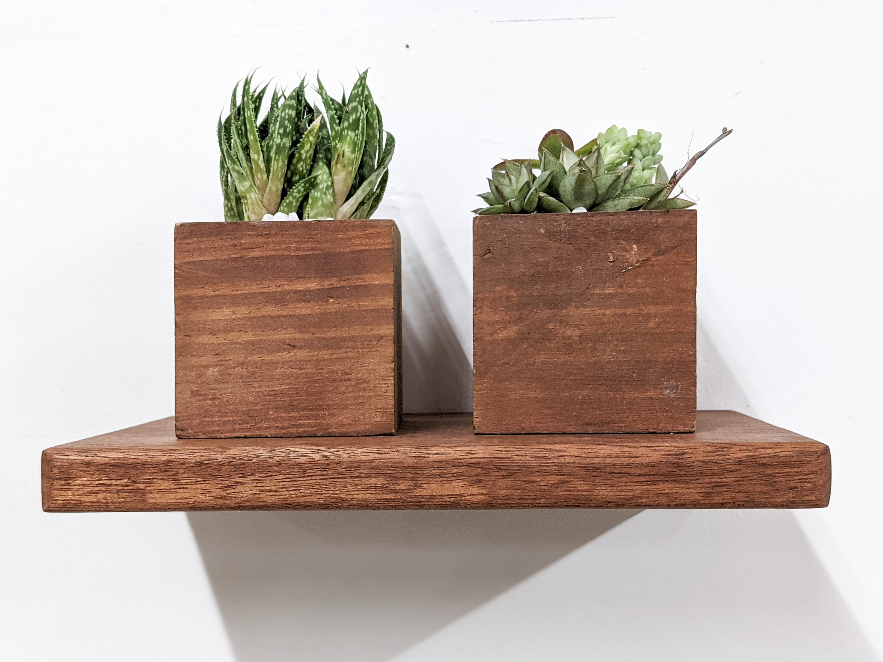 Nook Oak Shelf | Handcrafted Floating Wood Shelf, Minimalistic Design 7