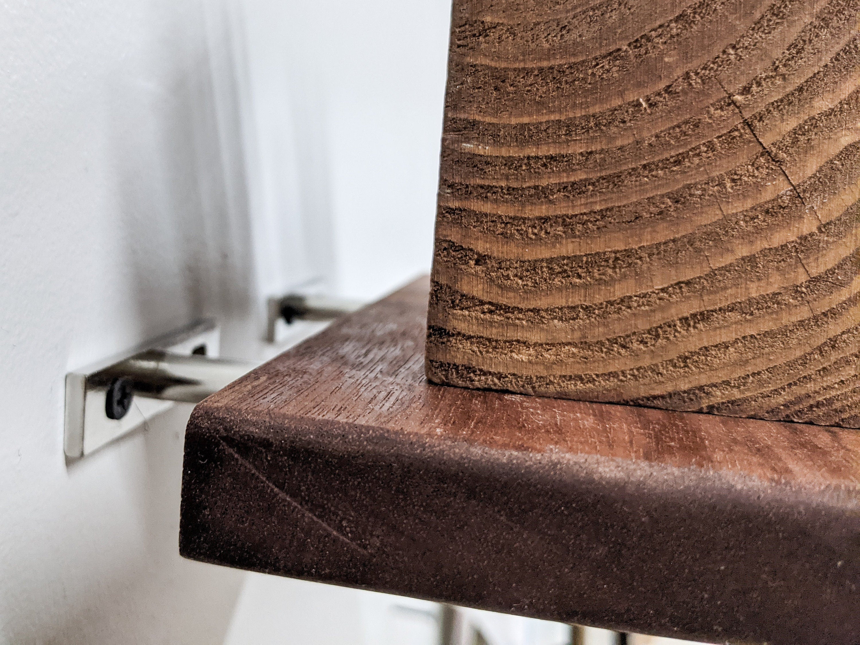 Nook Oak Shelf | Handcrafted Floating Wood Shelf, Minimalistic Design 8
