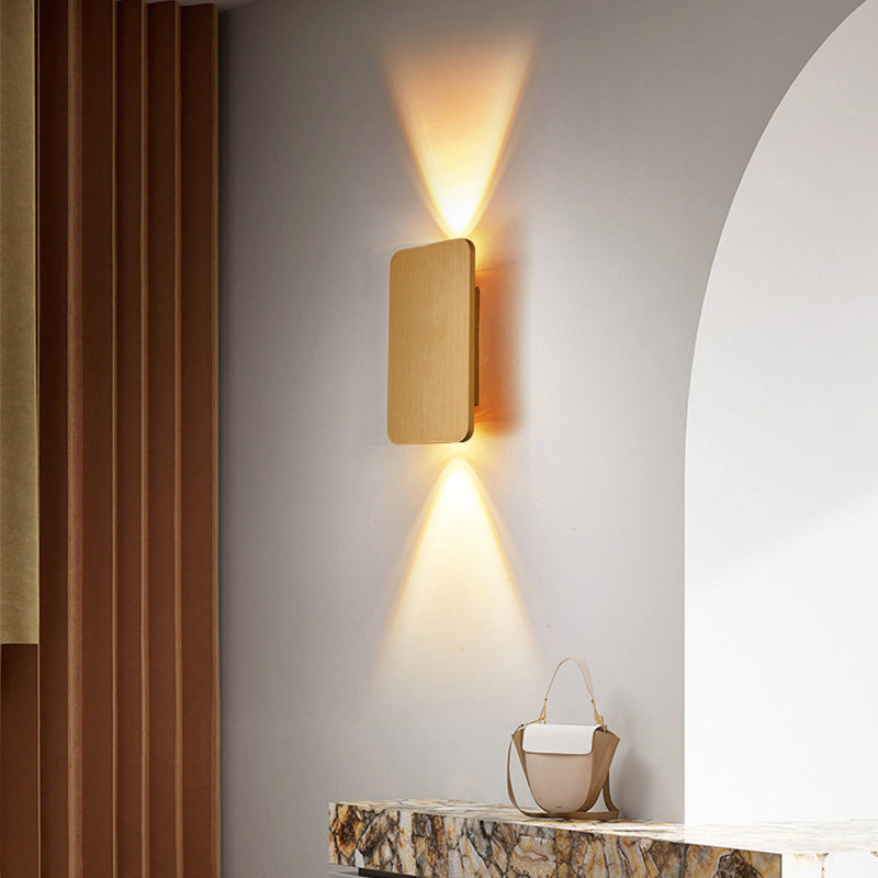 Nora Indoor Wall Lamp | Modern LED, Rectangular Design 0