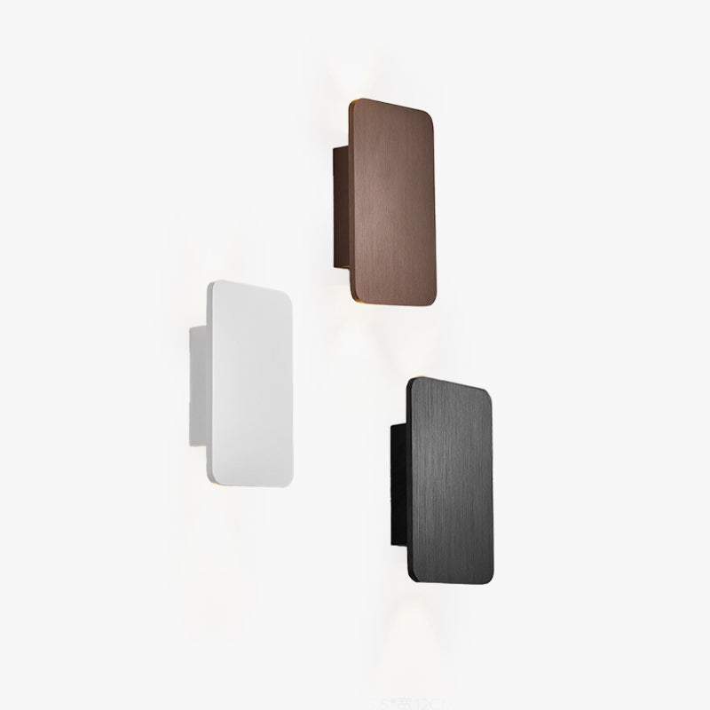 Nora Indoor Wall Lamp | Modern LED, Rectangular Design 1