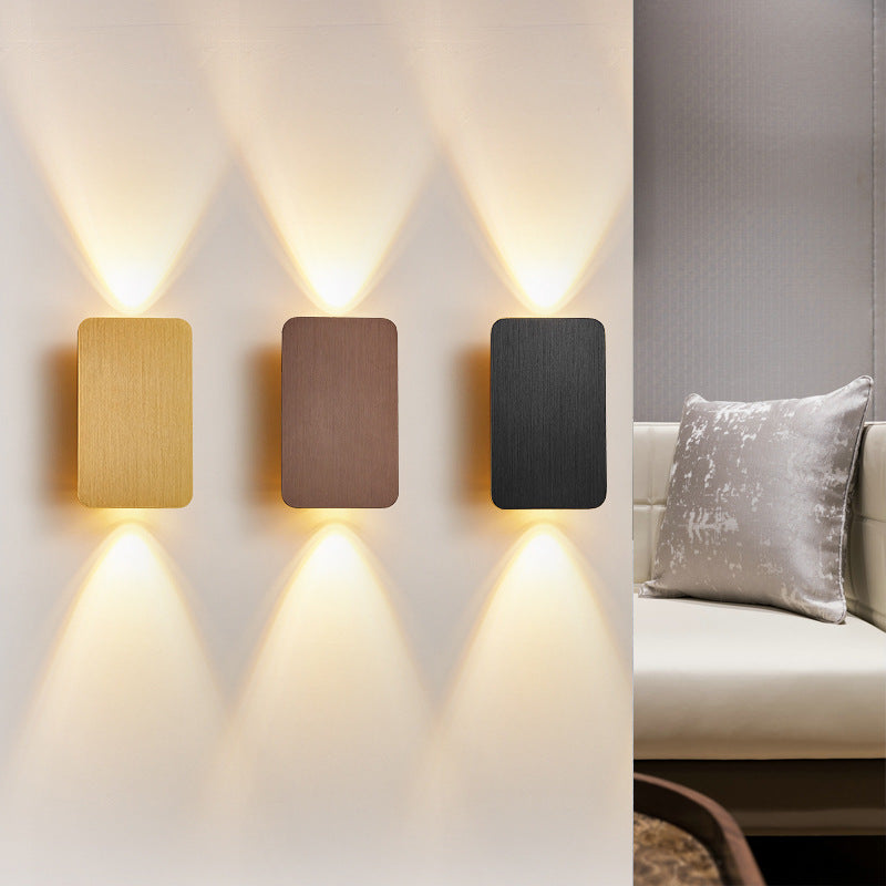 Nora Indoor Wall Lamp | Modern LED, Rectangular Design 2