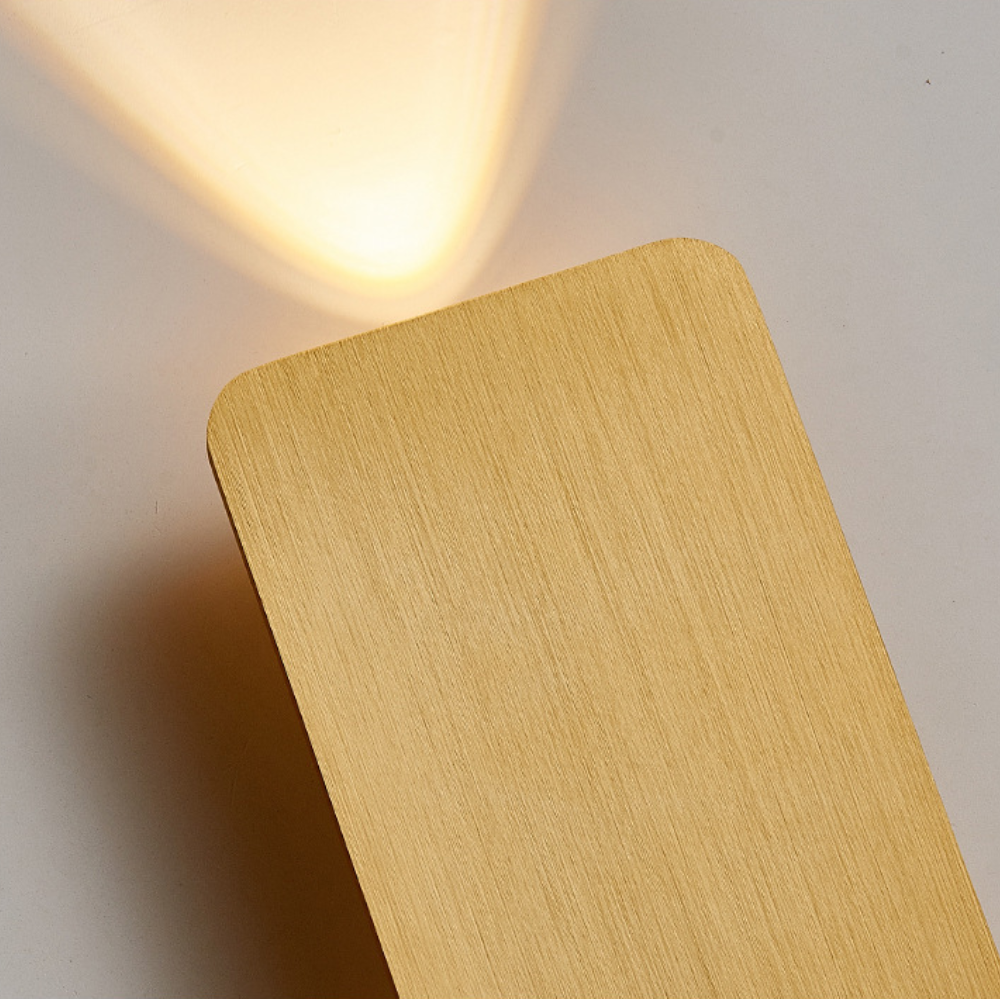 Nora Indoor Wall Lamp | Modern LED, Rectangular Design 6