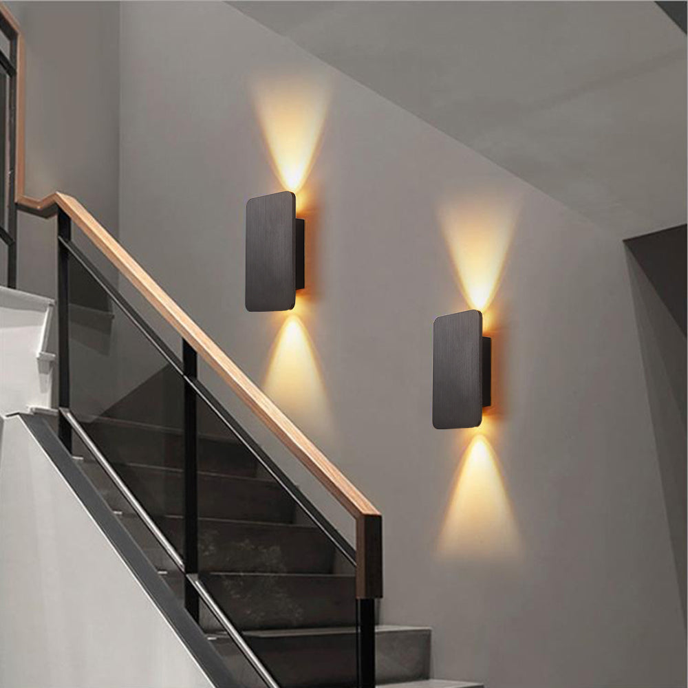 Nora Indoor Wall Lamp | Modern LED, Rectangular Design 7