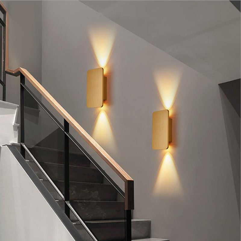Nora Indoor Wall Lamp | Modern LED, Rectangular Design 9