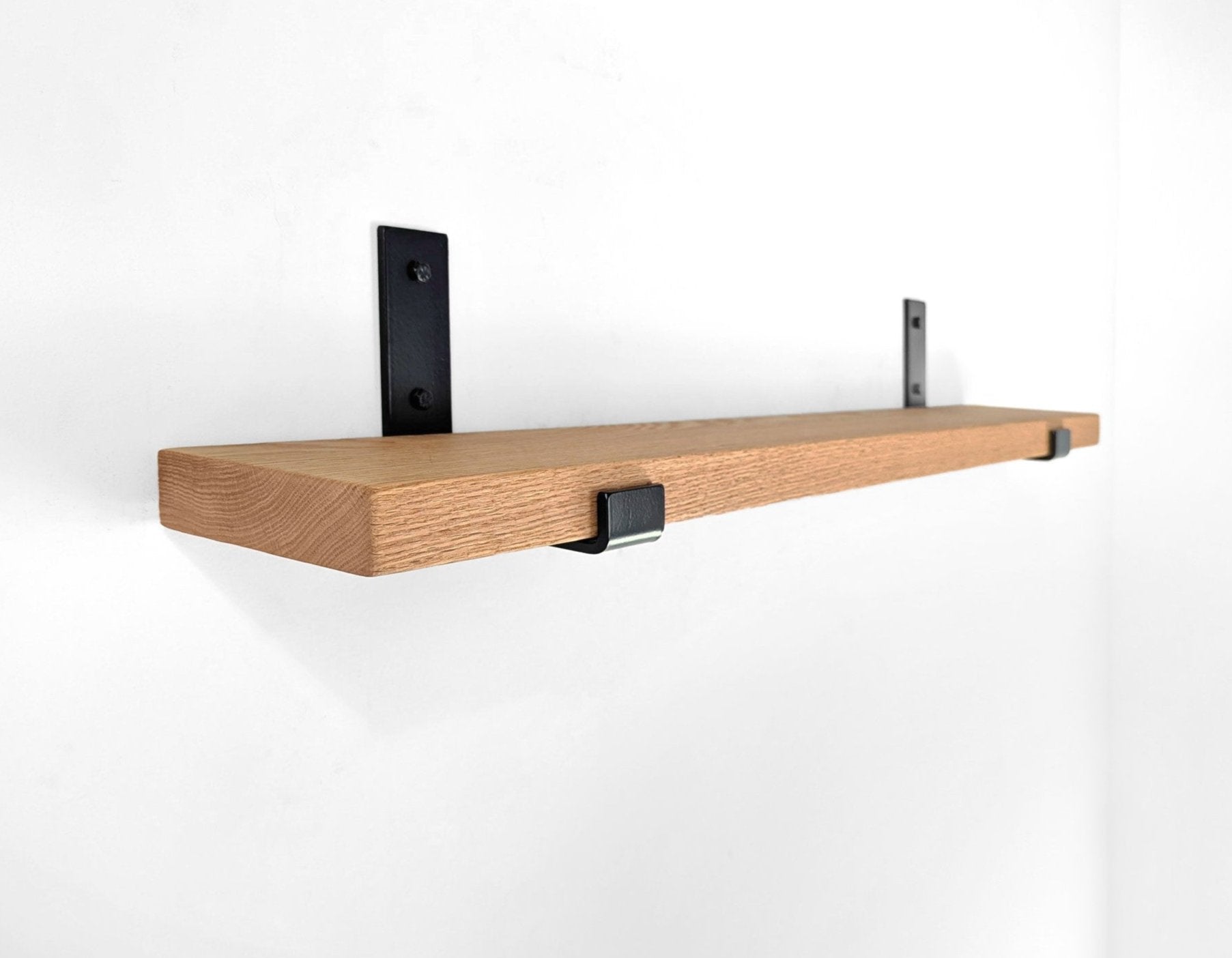 Oaken Shelf | Thick Design with Steel Brackets 0