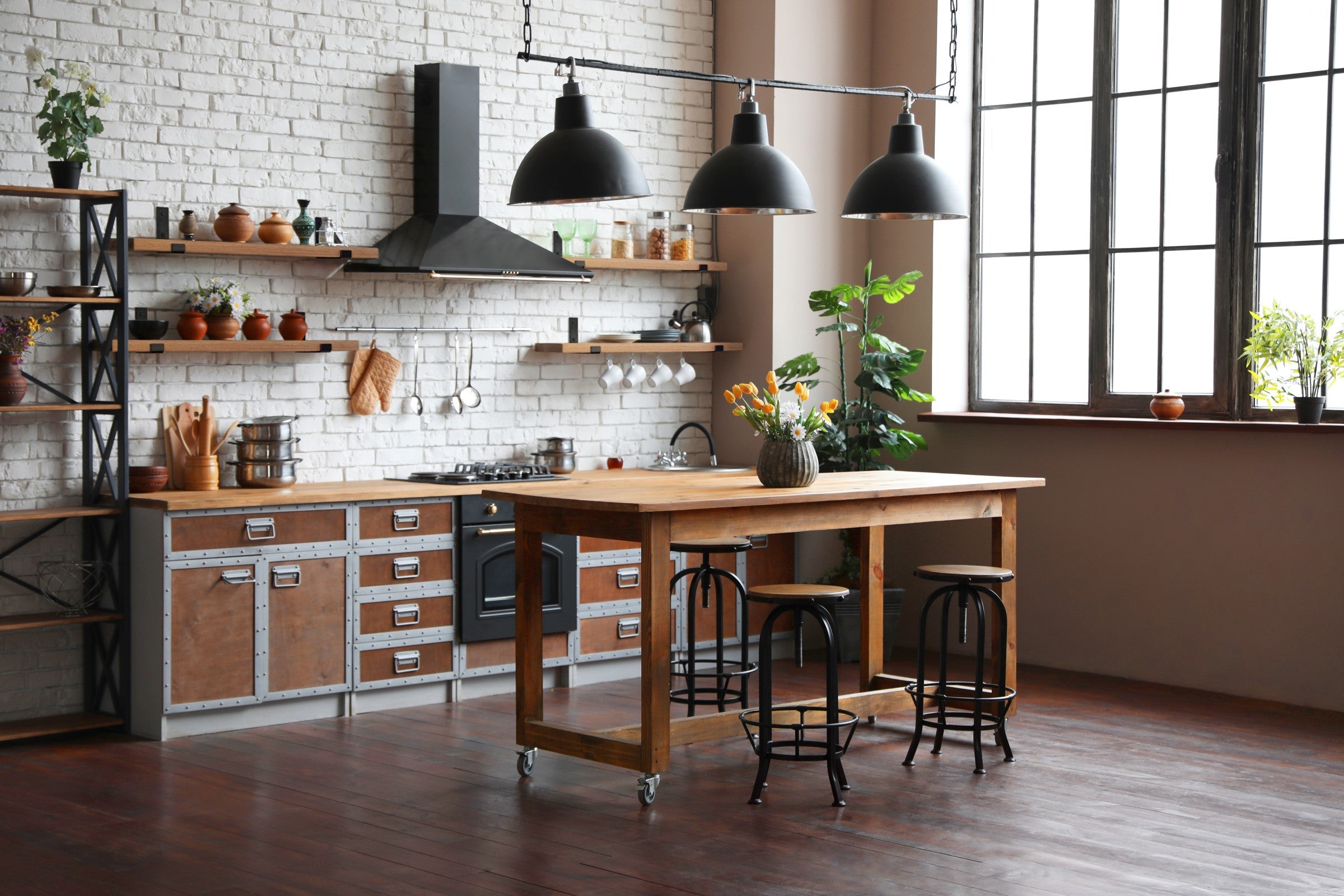 Oaken Shelf | Thick Design with Steel Brackets 8