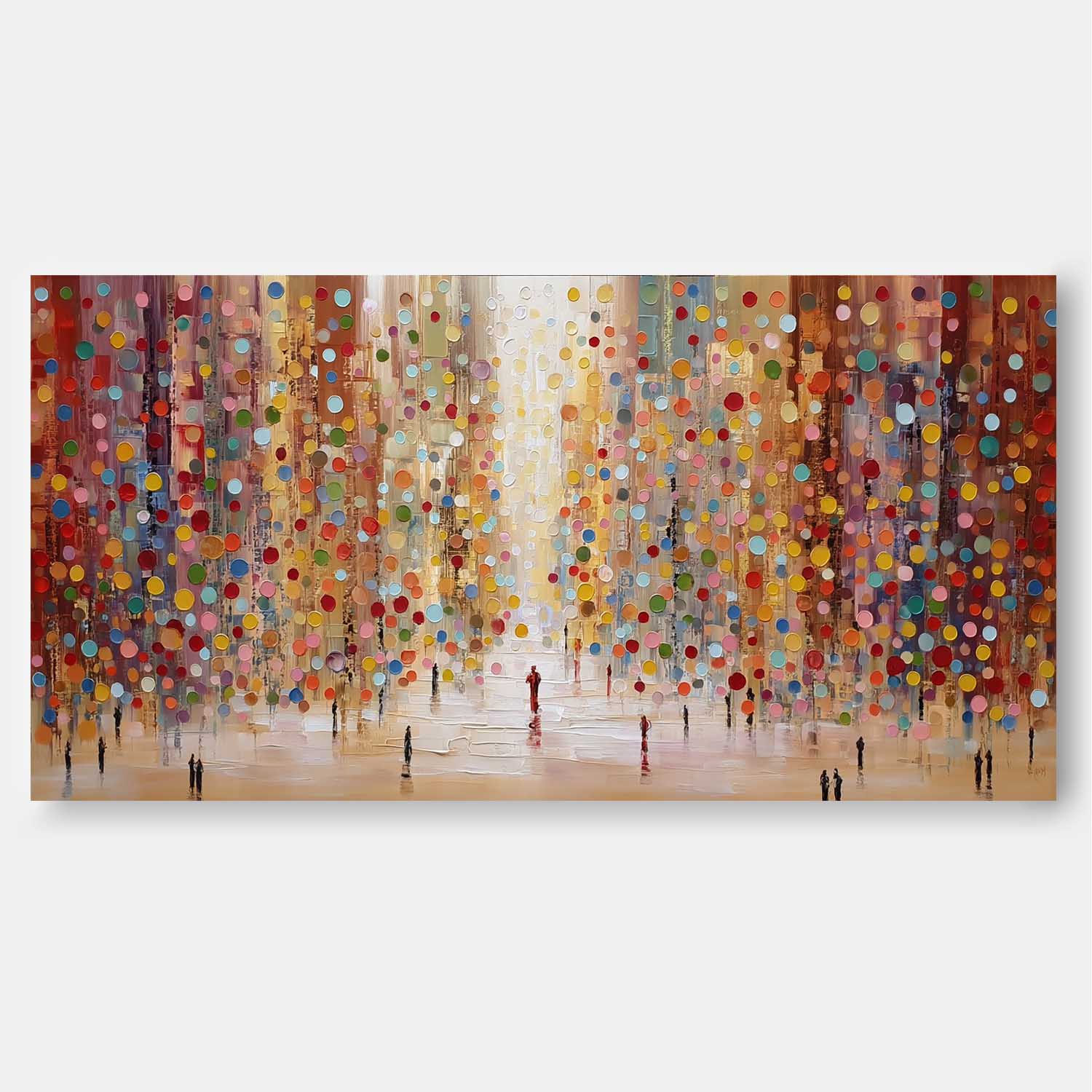 Pointe Cityscape Canvas Art | Handcrafted Oil on High-Quality Linen 1