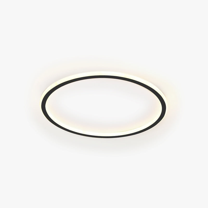 Quasso Flush Mount Ceiling Light | Modern LED Fixture, Dimmable, Round Design 1
