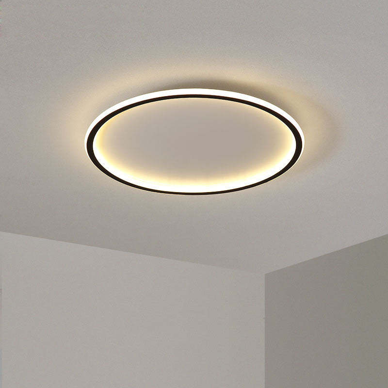 Quasso Flush Mount Ceiling Light | Modern LED Fixture, Dimmable, Round Design 6