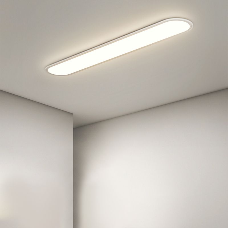 Rilo Oval Ceiling Light | Space-Saving Design, Dimmable Option 2