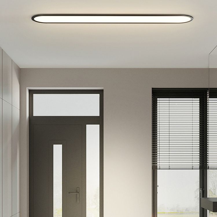 Rilo Oval Ceiling Light | Space-Saving Design, Dimmable Option 9