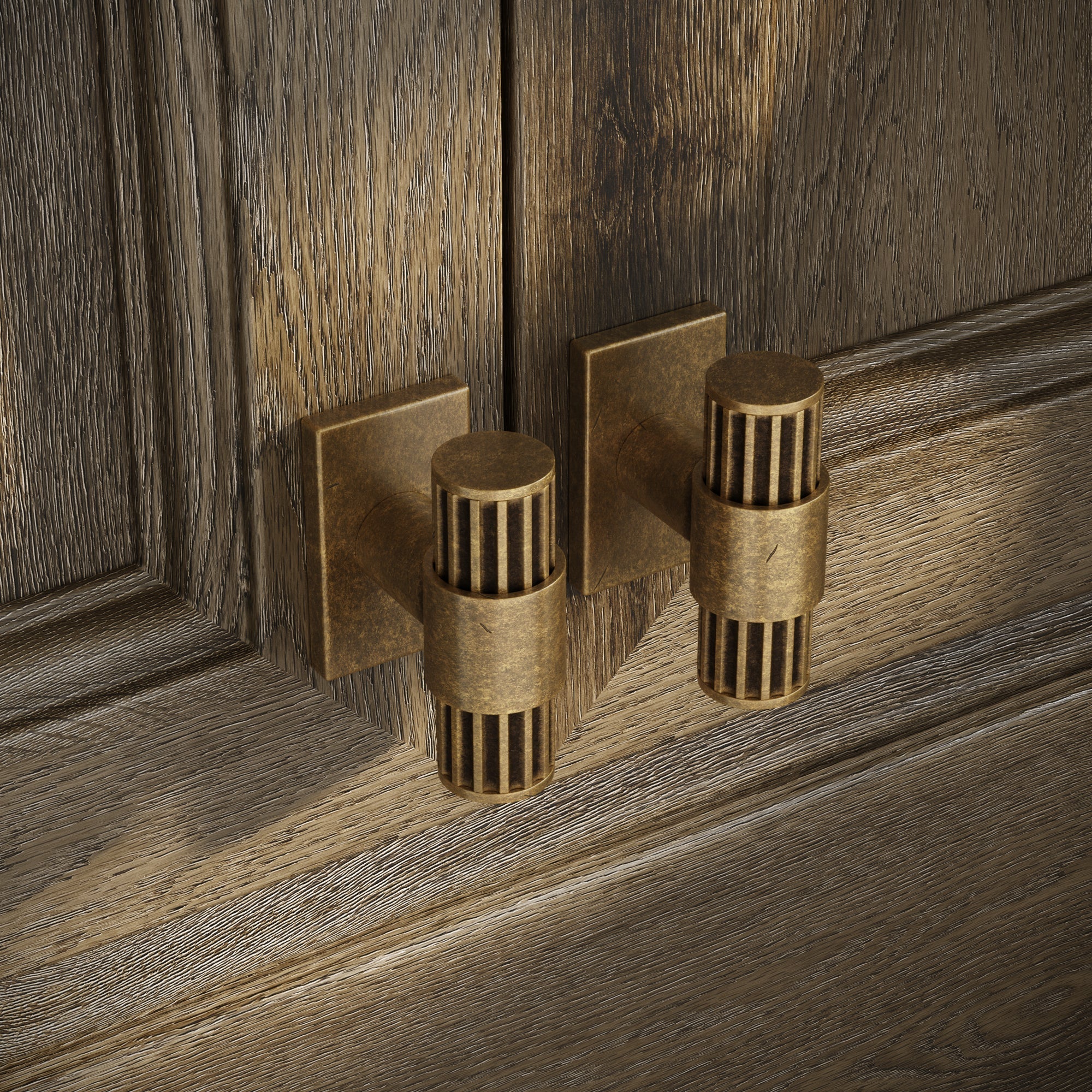 Rola Cabinet Handle - Aged Bronze