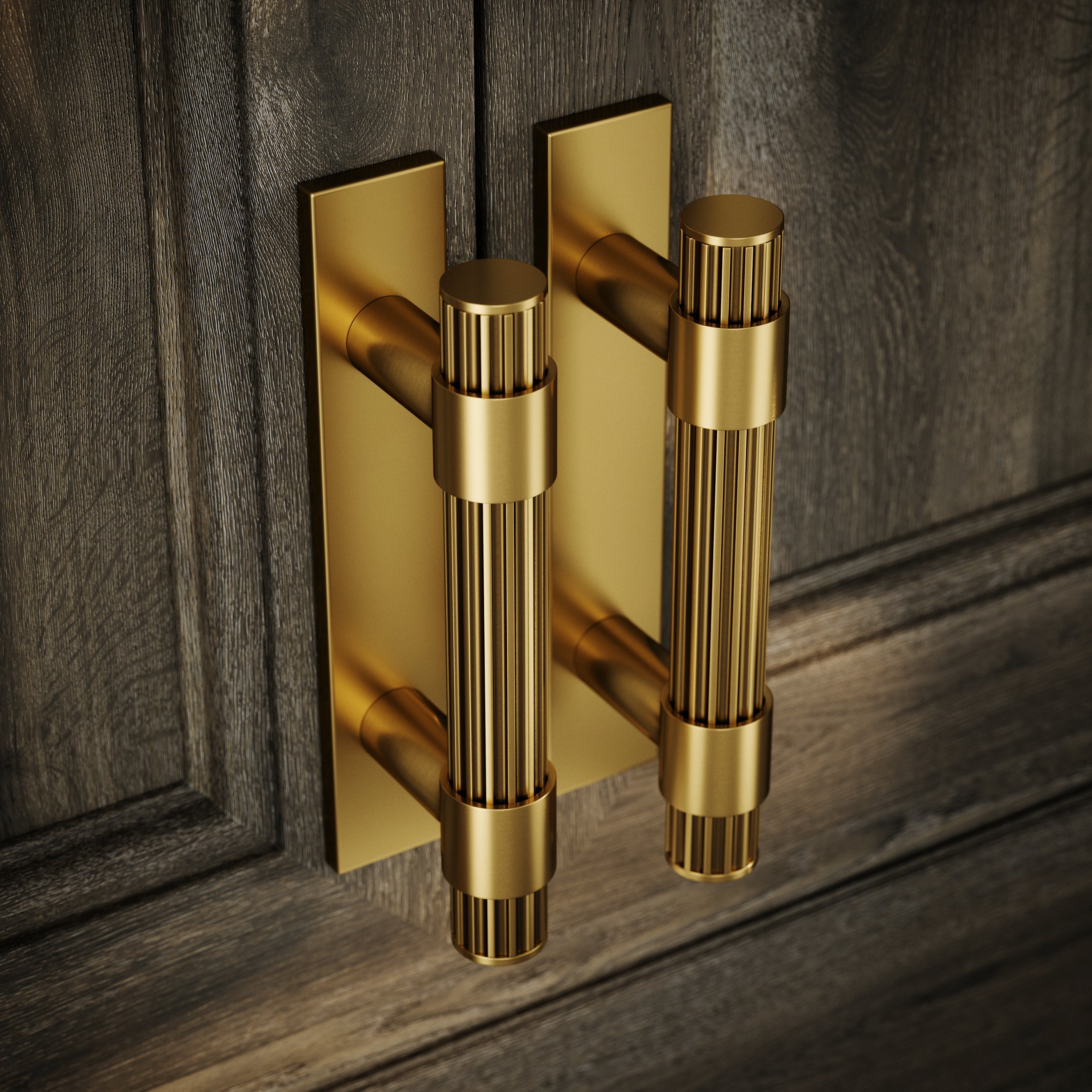 Rola Pull Bar Handle | Brushed Gold, 150mm 0
