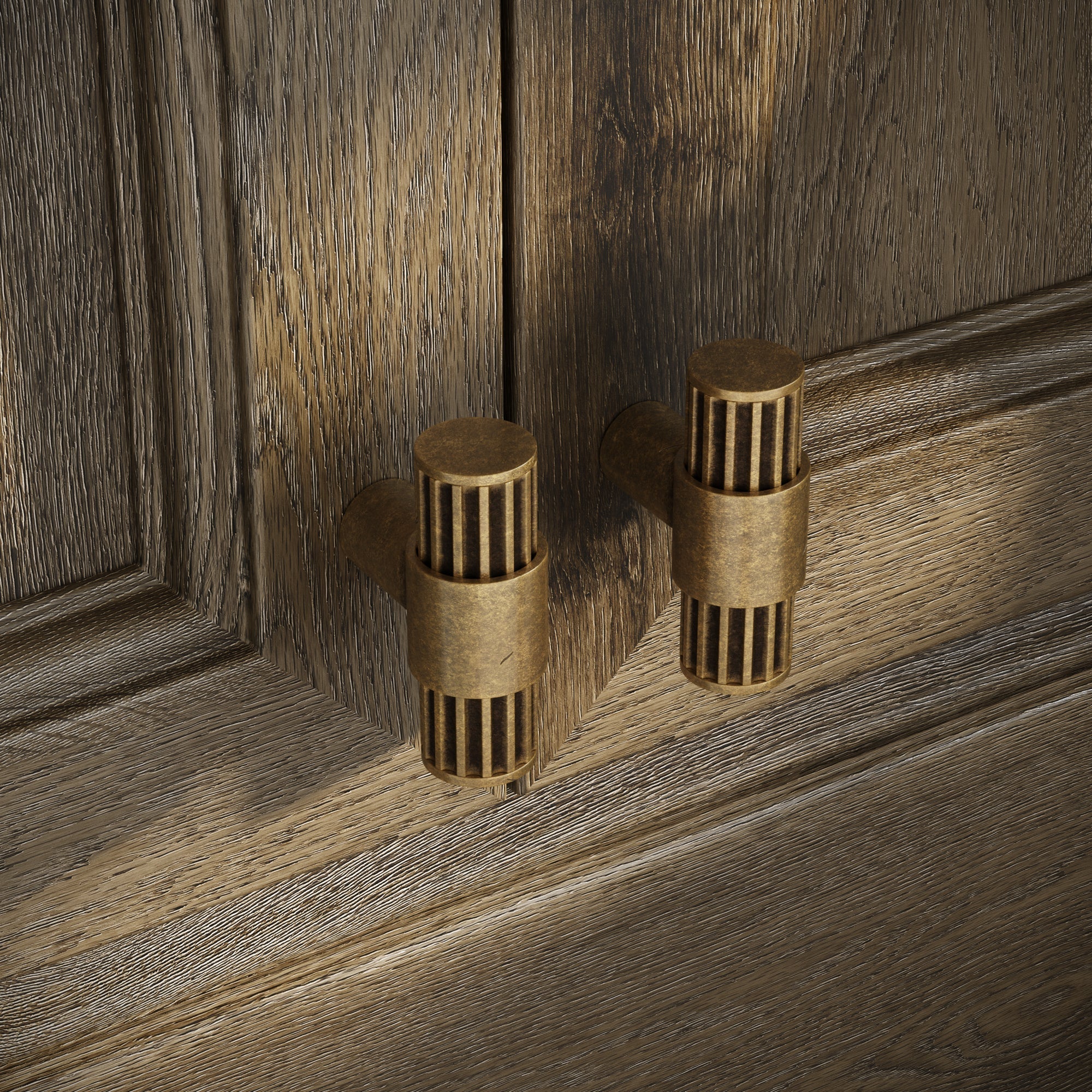Rola T-Bar Handle - Aged Bronze