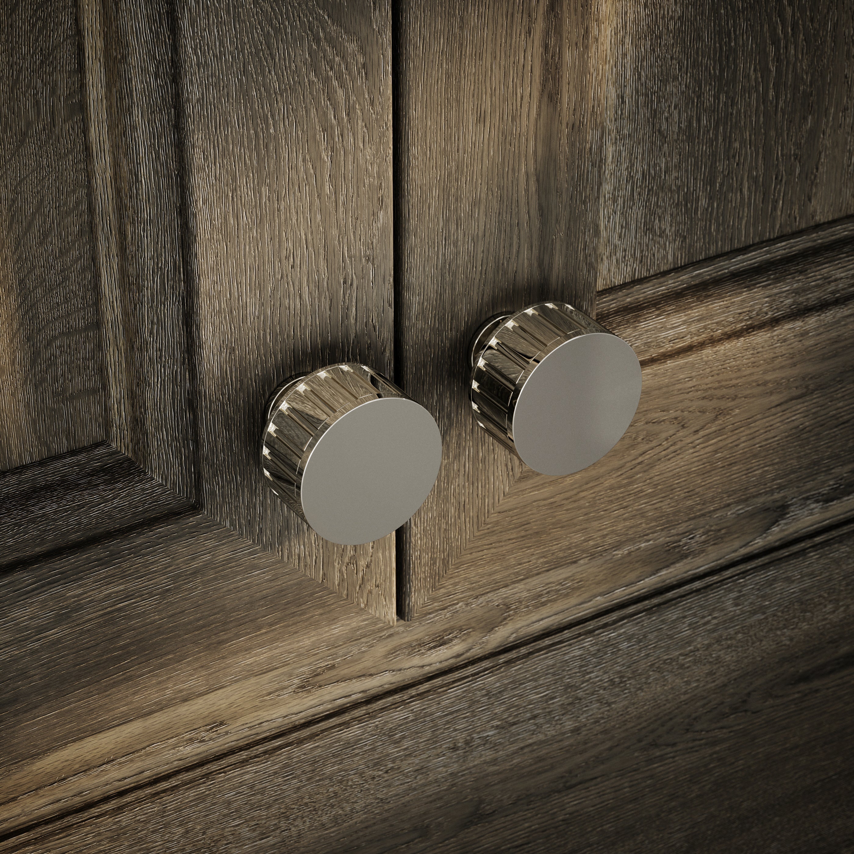 Rola Cabinet Knob - Polished Nickel