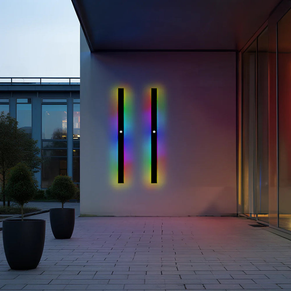 Silex Outdoor Wall Lights | IP65 Rated, Sleek Black Design for Garden and Corridor 10