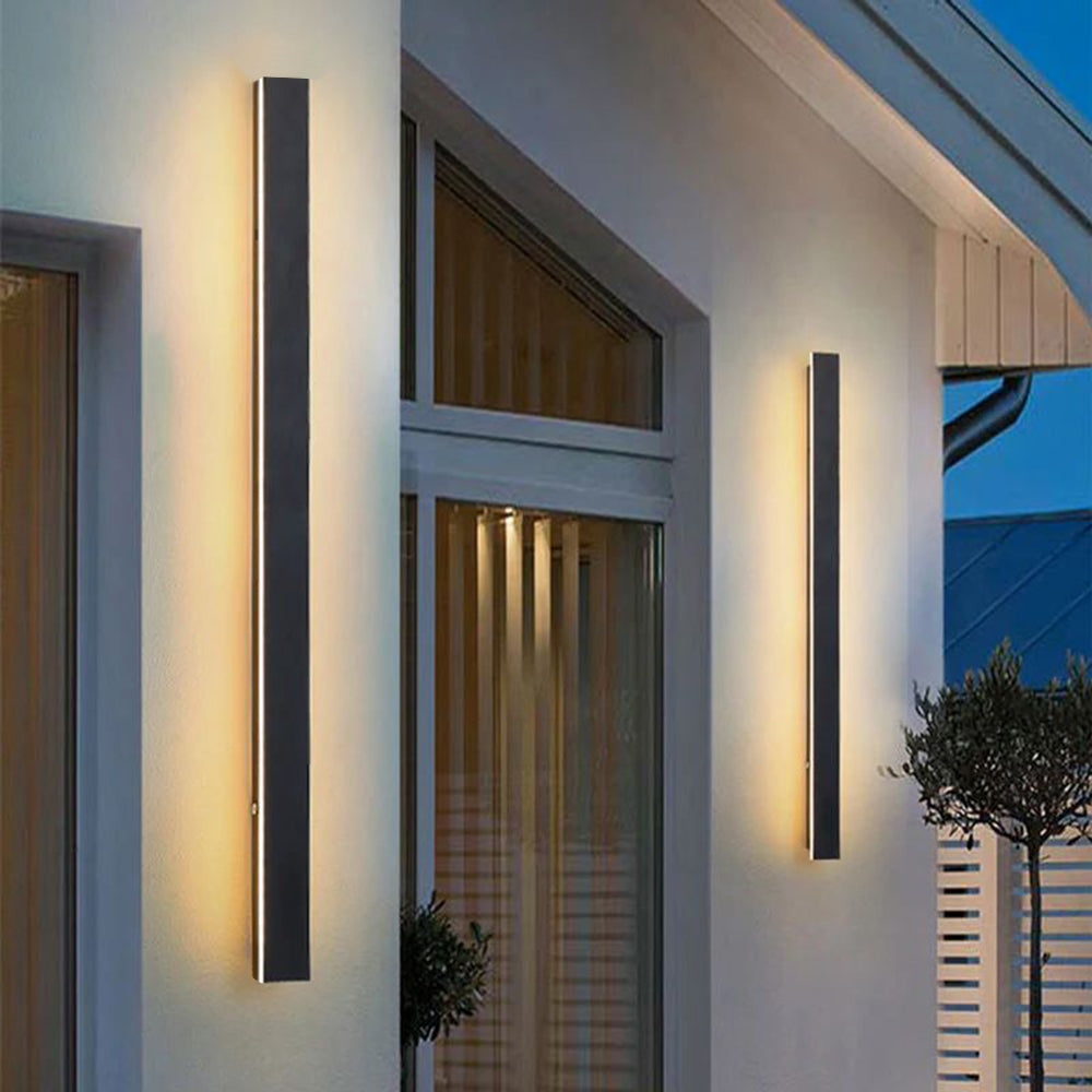 Silex Outdoor Wall Lights | IP65 Rated, Sleek Black Design for Garden and Corridor 19