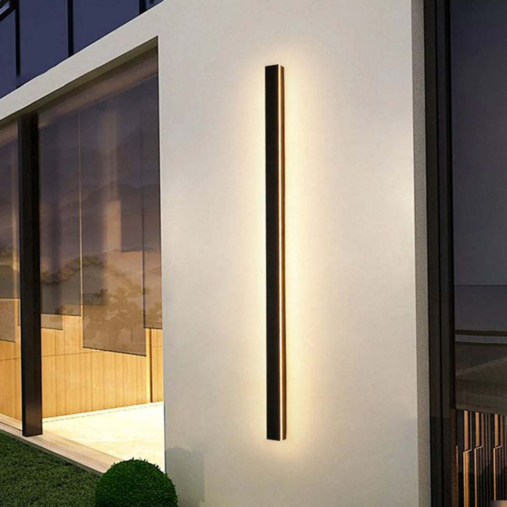 Silex Outdoor Wall Lights | IP65 Rated, Sleek Black Design for Garden and Corridor 2