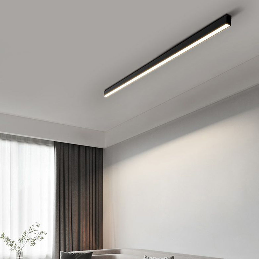 Sola Flush Mount Ceiling Light | Dimmable LED, Contemporary Black Finish 0