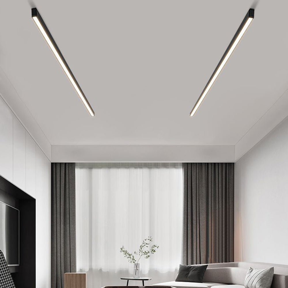 Sola Flush Mount Ceiling Light | Dimmable LED, Contemporary Black Finish 3
