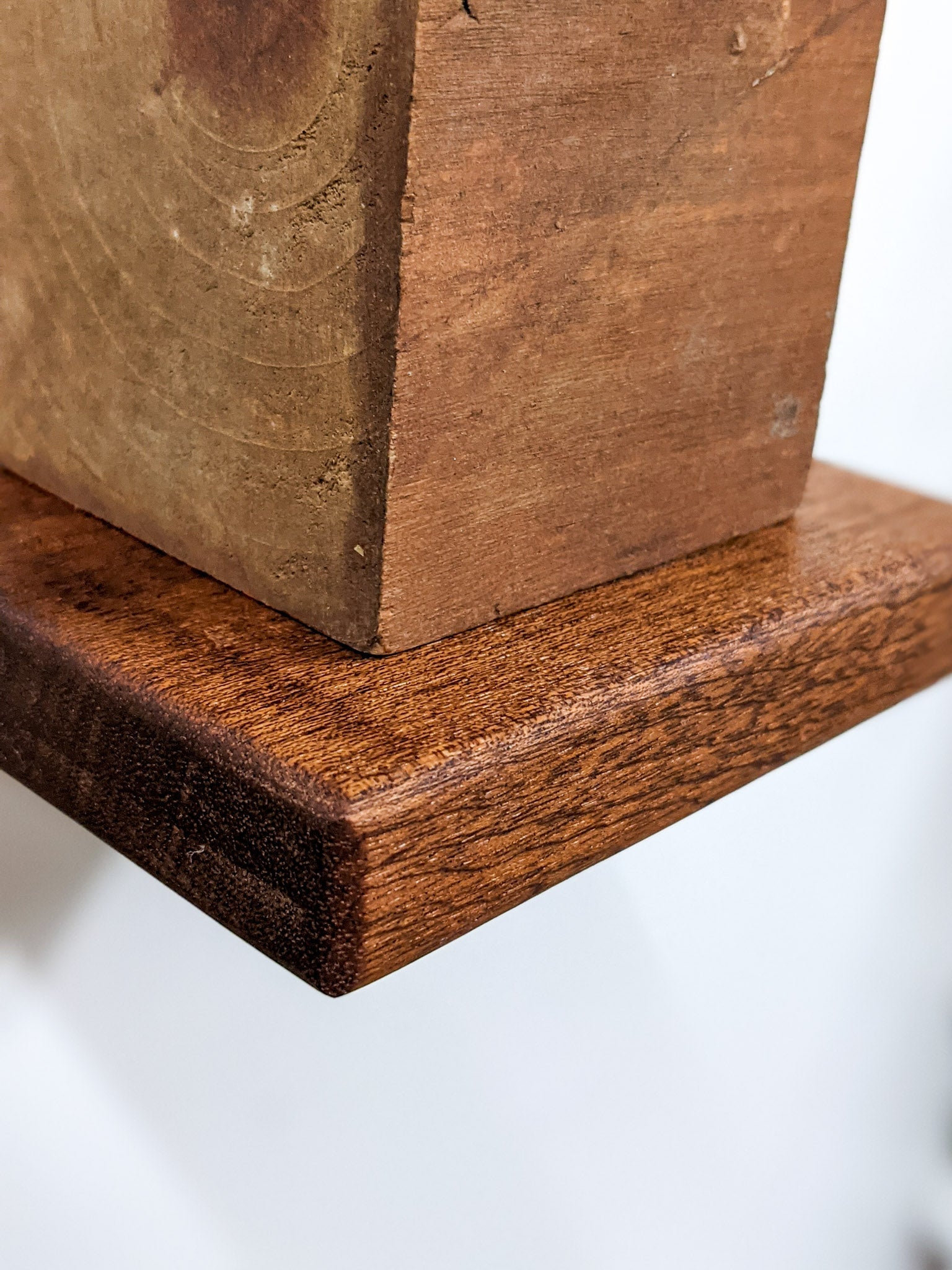 Sola Square Shelf | Handcrafted Oak Display 7
