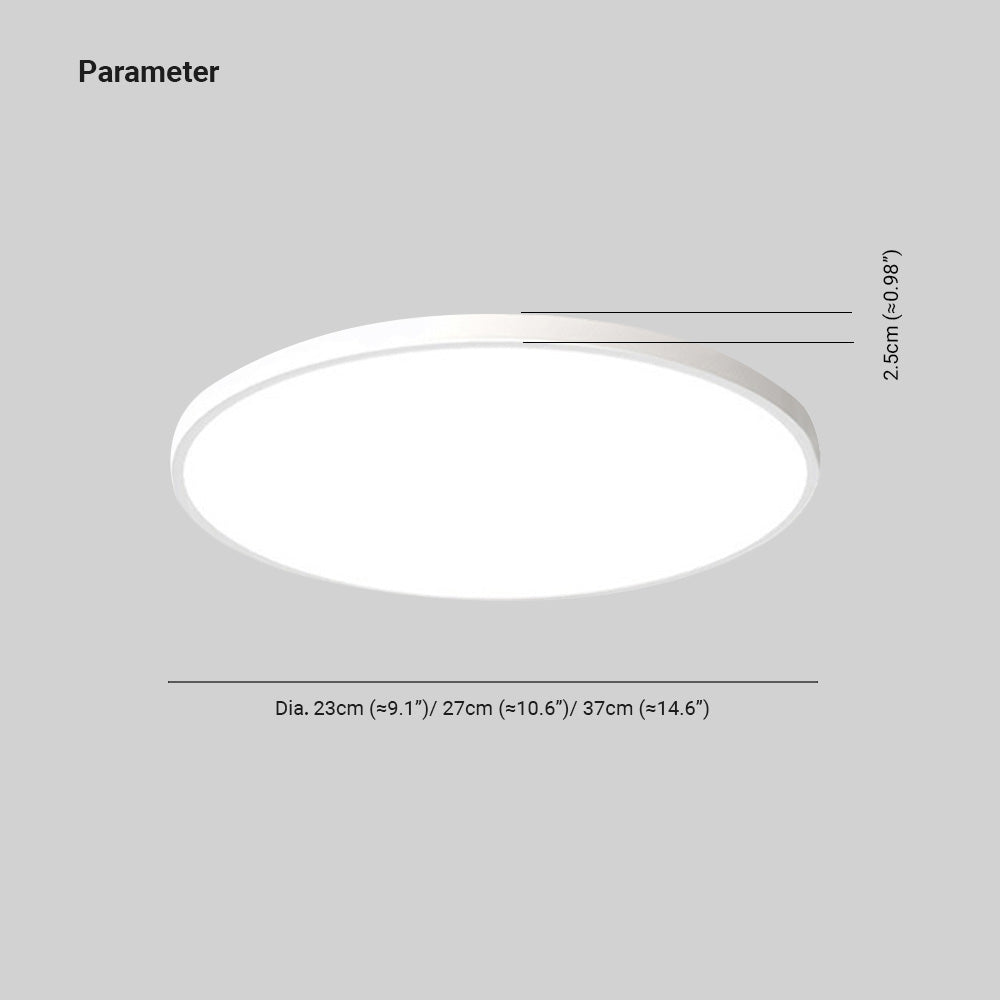 Yani Flush Mount Ceiling Light | Round LED Fixture for Indoor Spaces, IP54 Rated 4