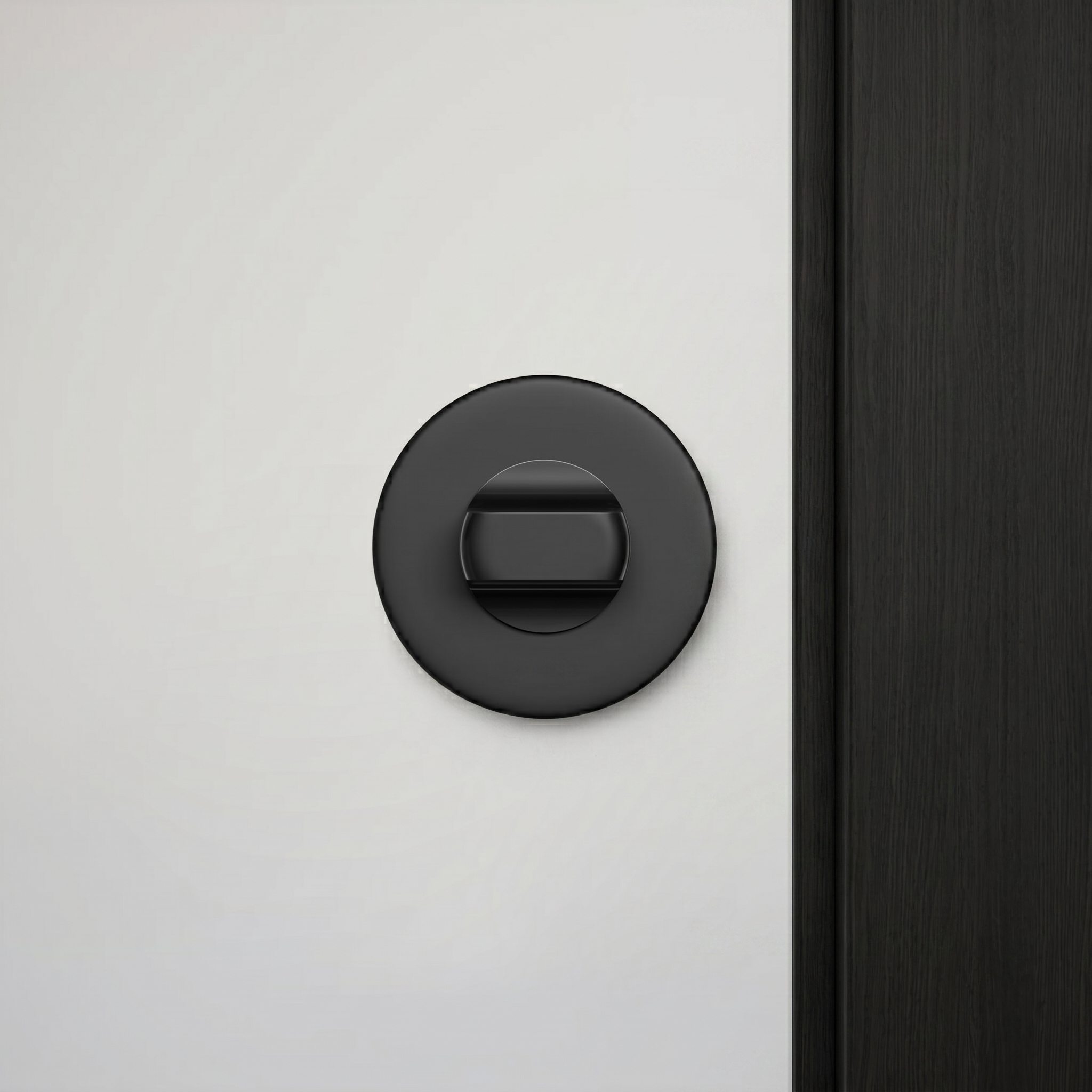 Savoy Matte Black Thumbturn | Stylish Privacy Lock for Internal Doors 1