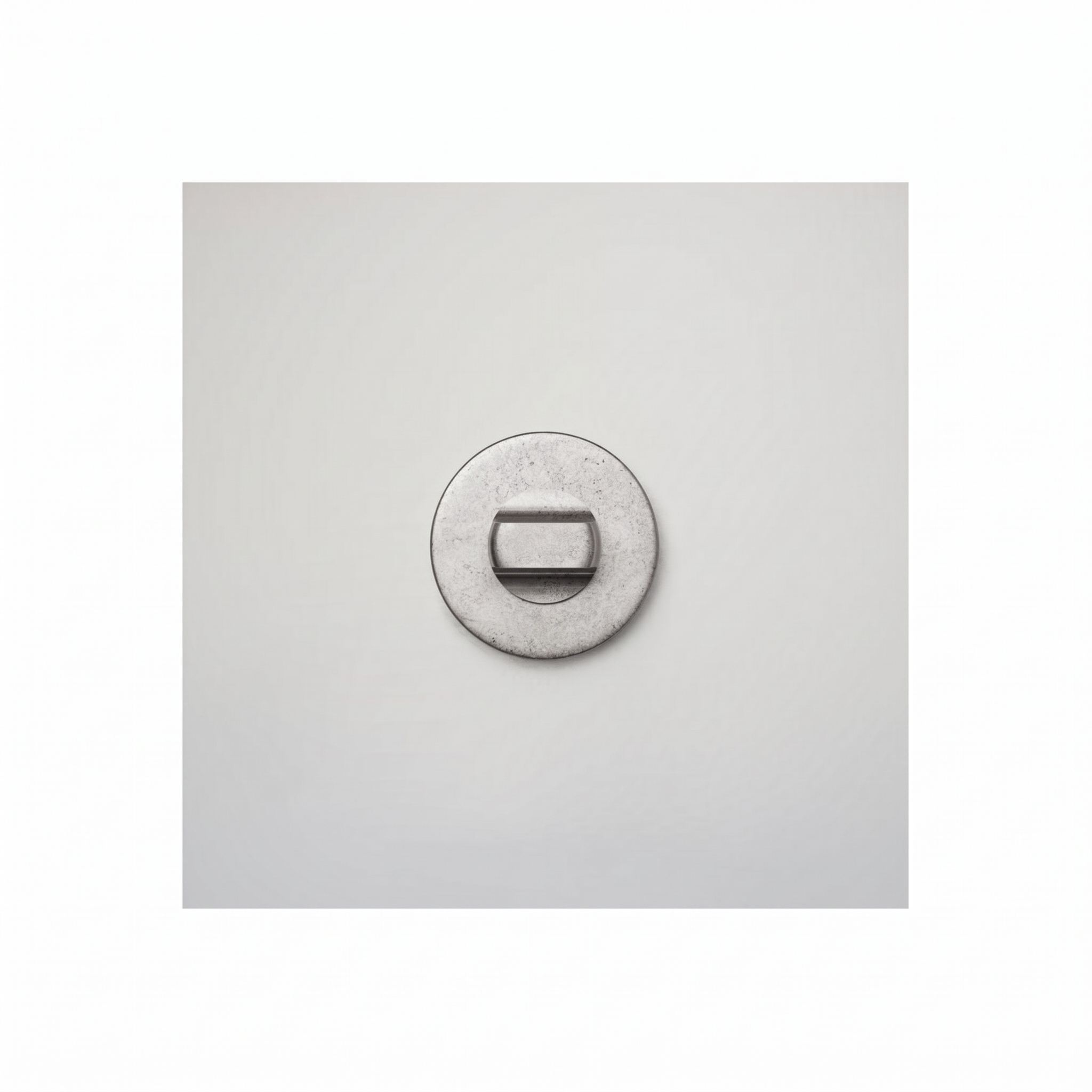 Savoy Thumbturn - Distressed Steel detail