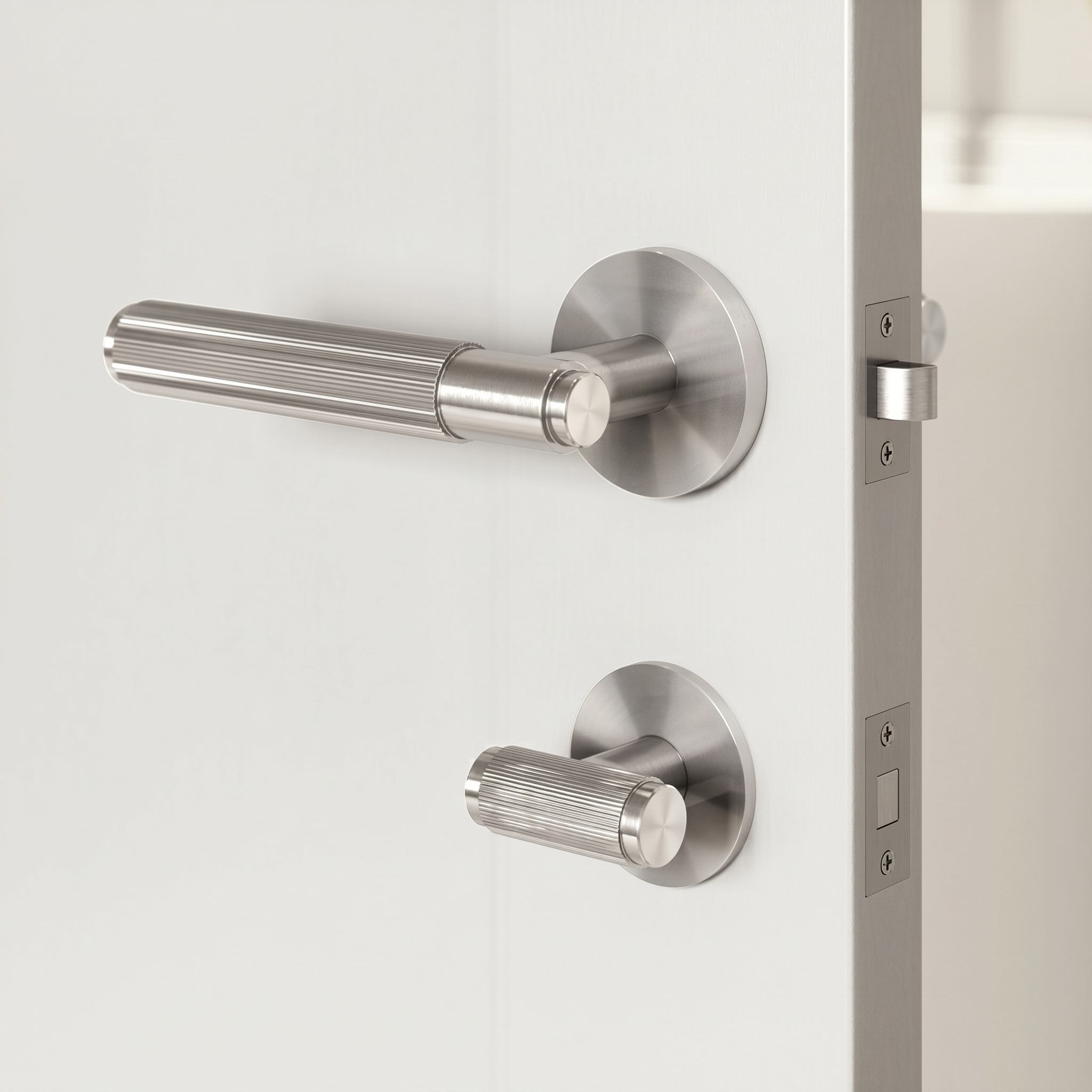Dali Fluted Set - Brushed Stainless Steel